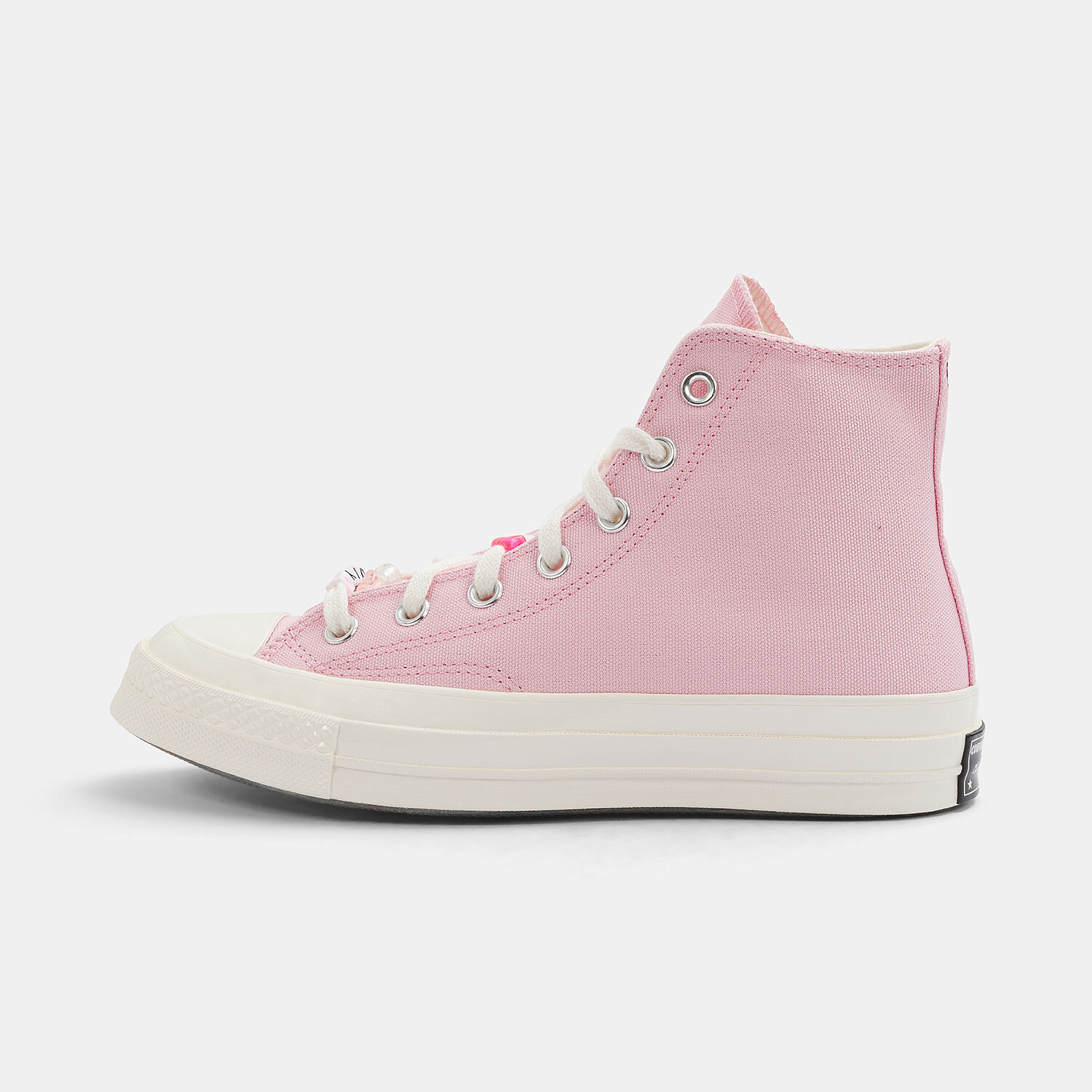 Converse bianche 2025 e rosa
