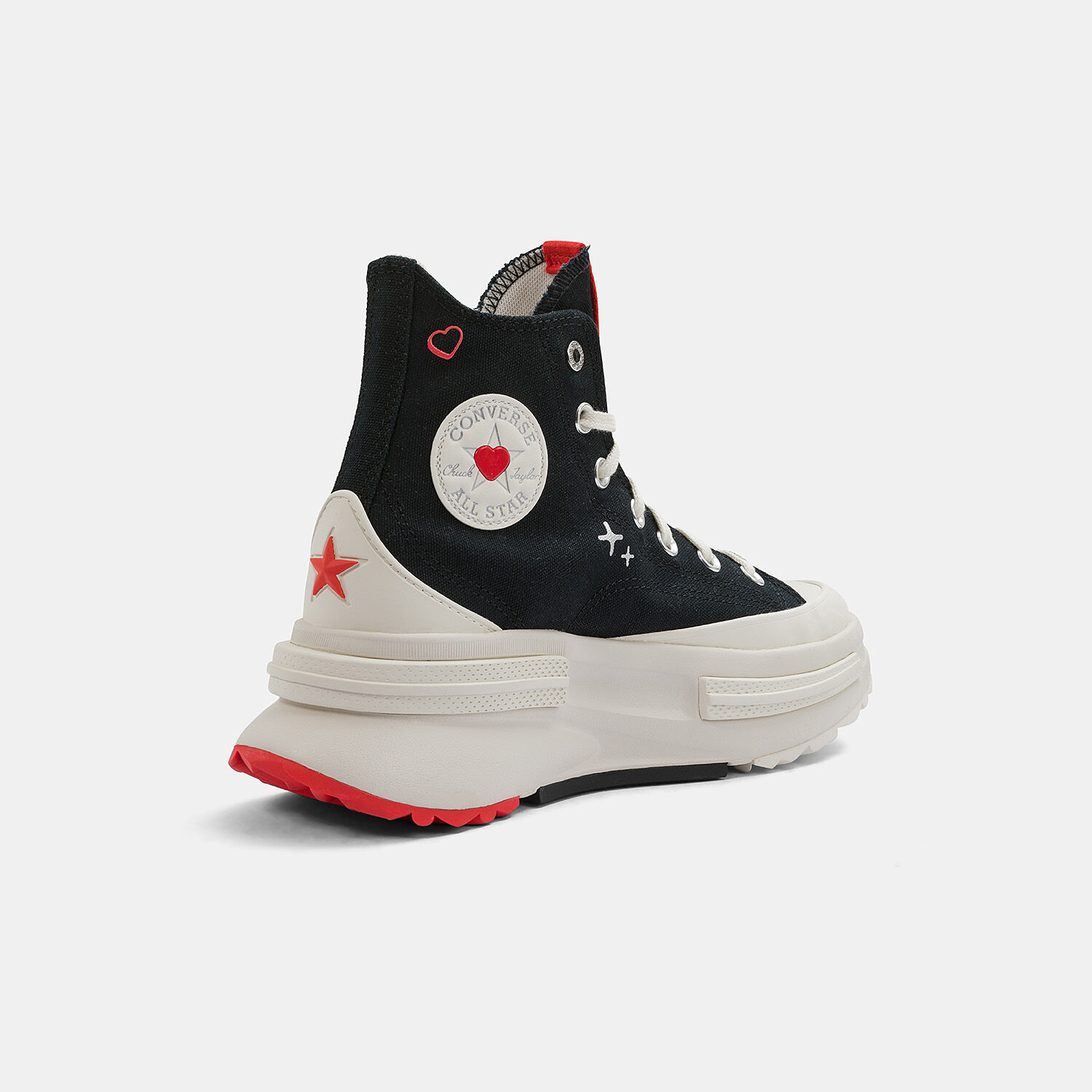 Converse Run Star Legacy CX Valentine s Day nere bianche e rosse AW LAB