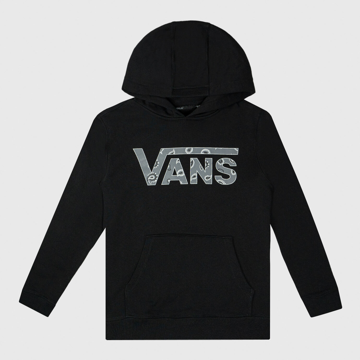 Felpa vans outlet grigia e nera