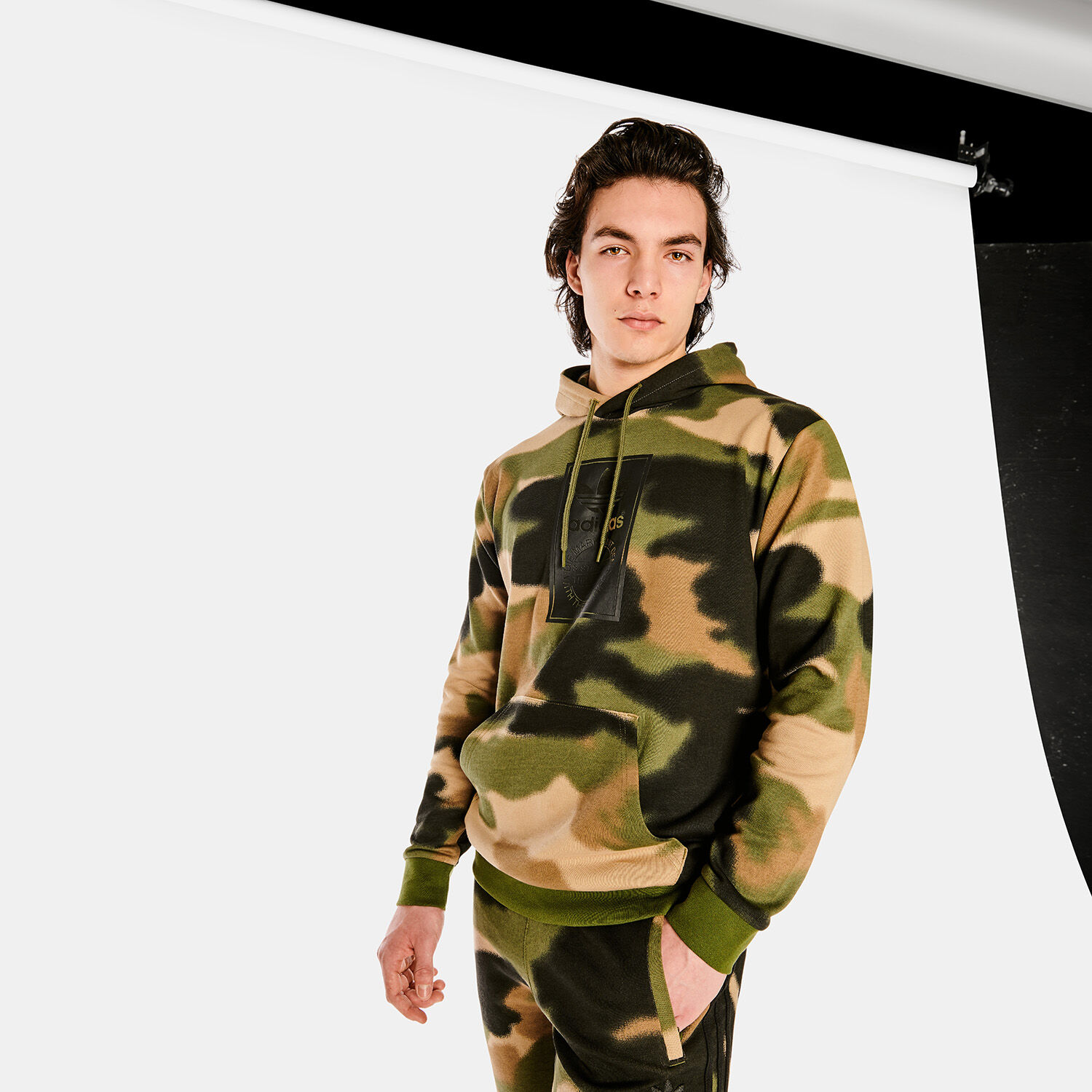 Felpa adidas best sale militare