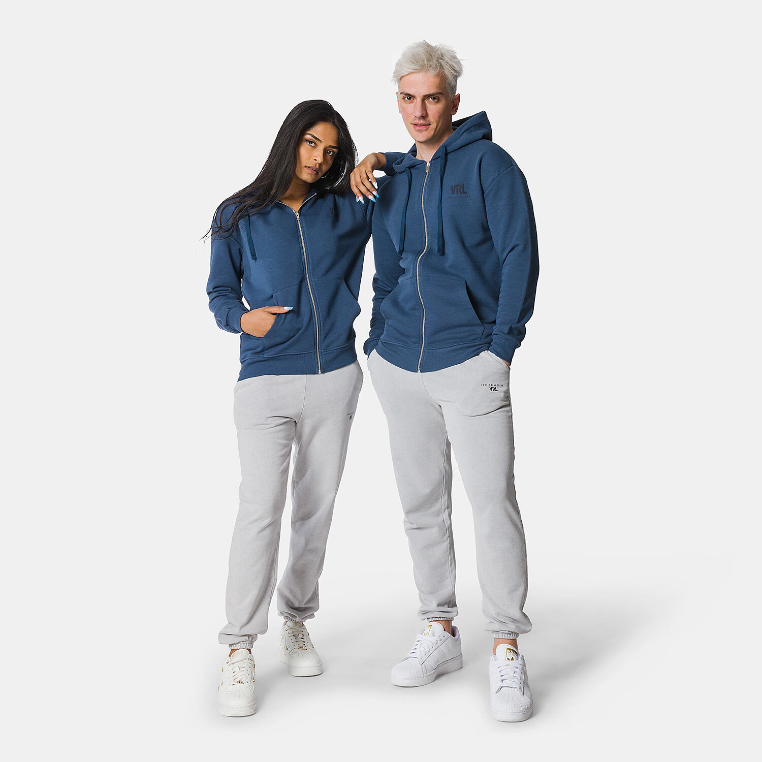 Felpa diadora Rainbow Crew Neck Sundek Blu da Uomo AW LAB