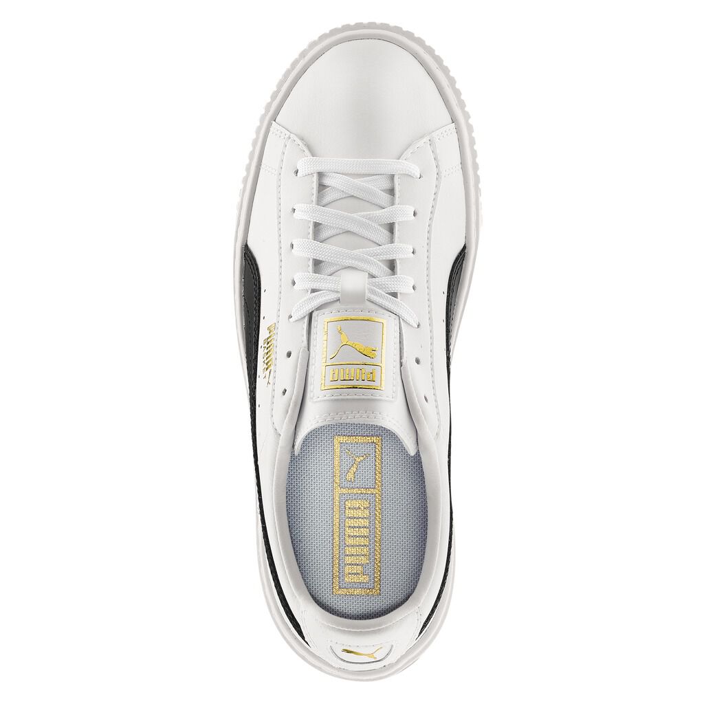 Puma Basket Platform Core bianche e nere AW LAB