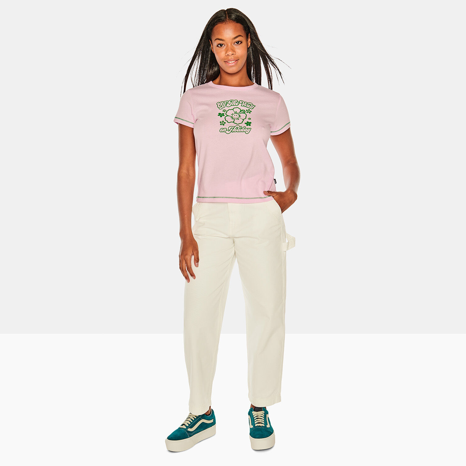 Pantaloni vans donna best sale prezzo basso