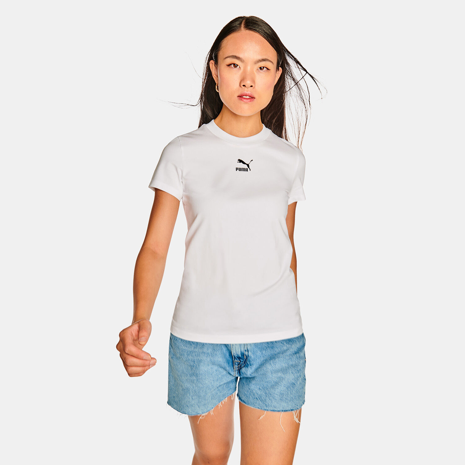 T shirt puma bianca on sale