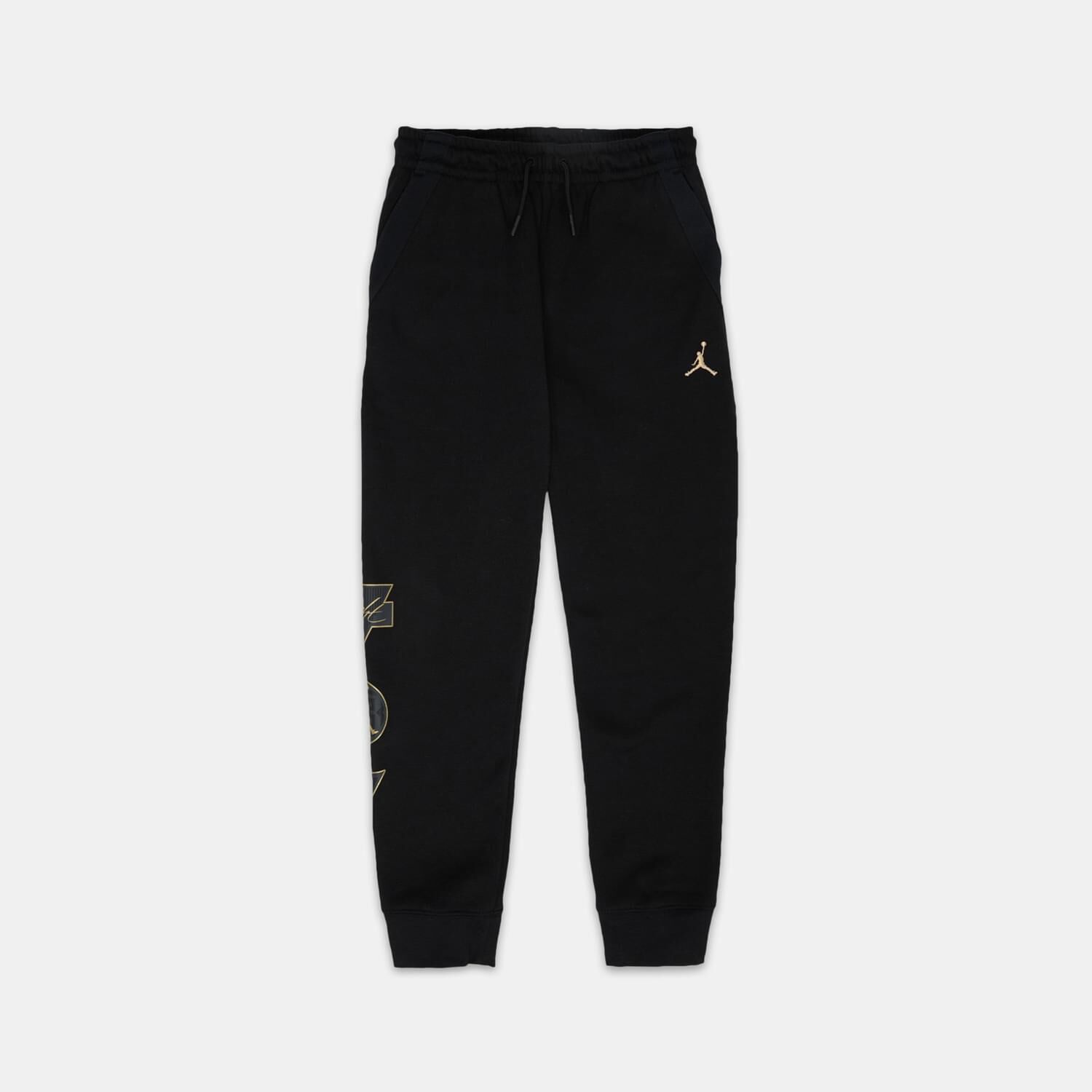Pantaloni Jordan See Me Shine ragazzi neri e oro AW LAB