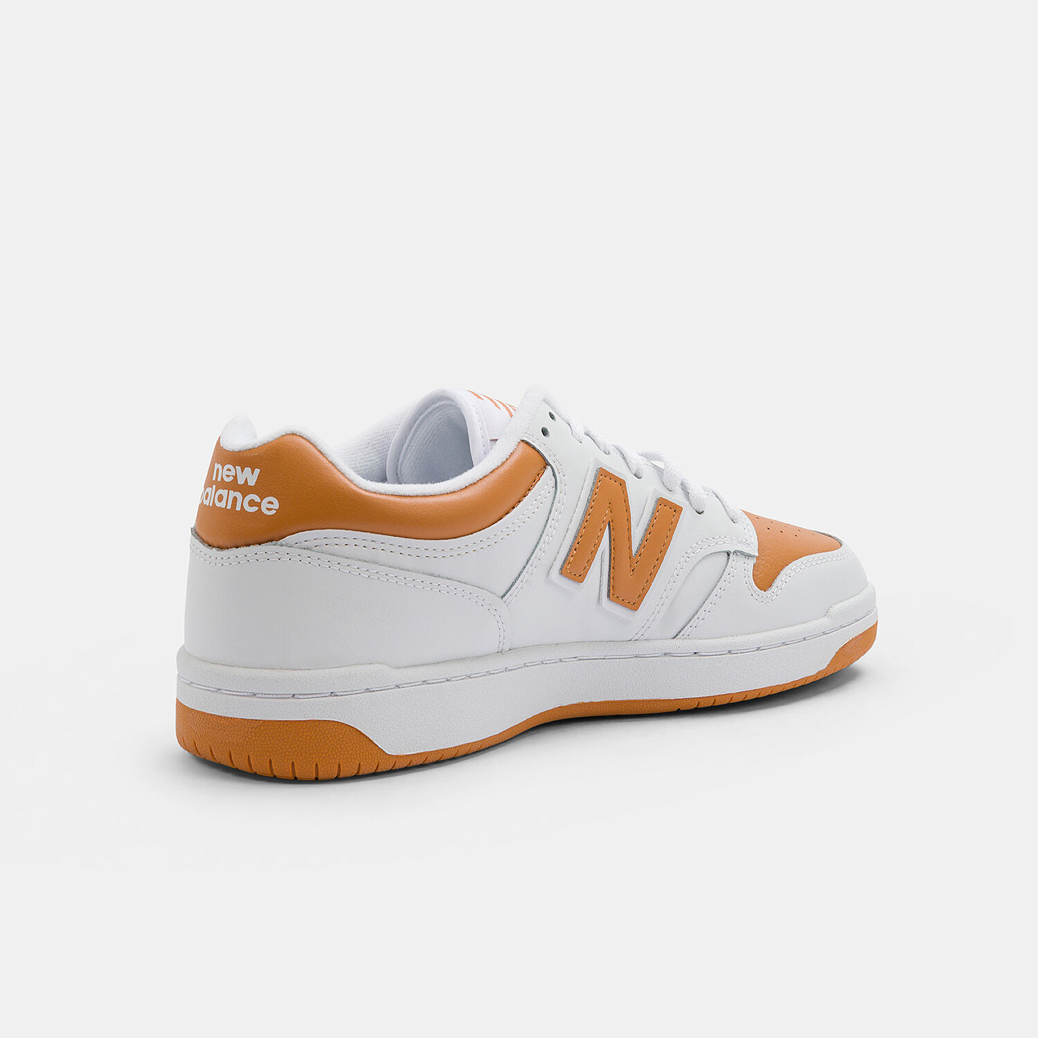 New Balance 480 bianche e arancioni AW LAB