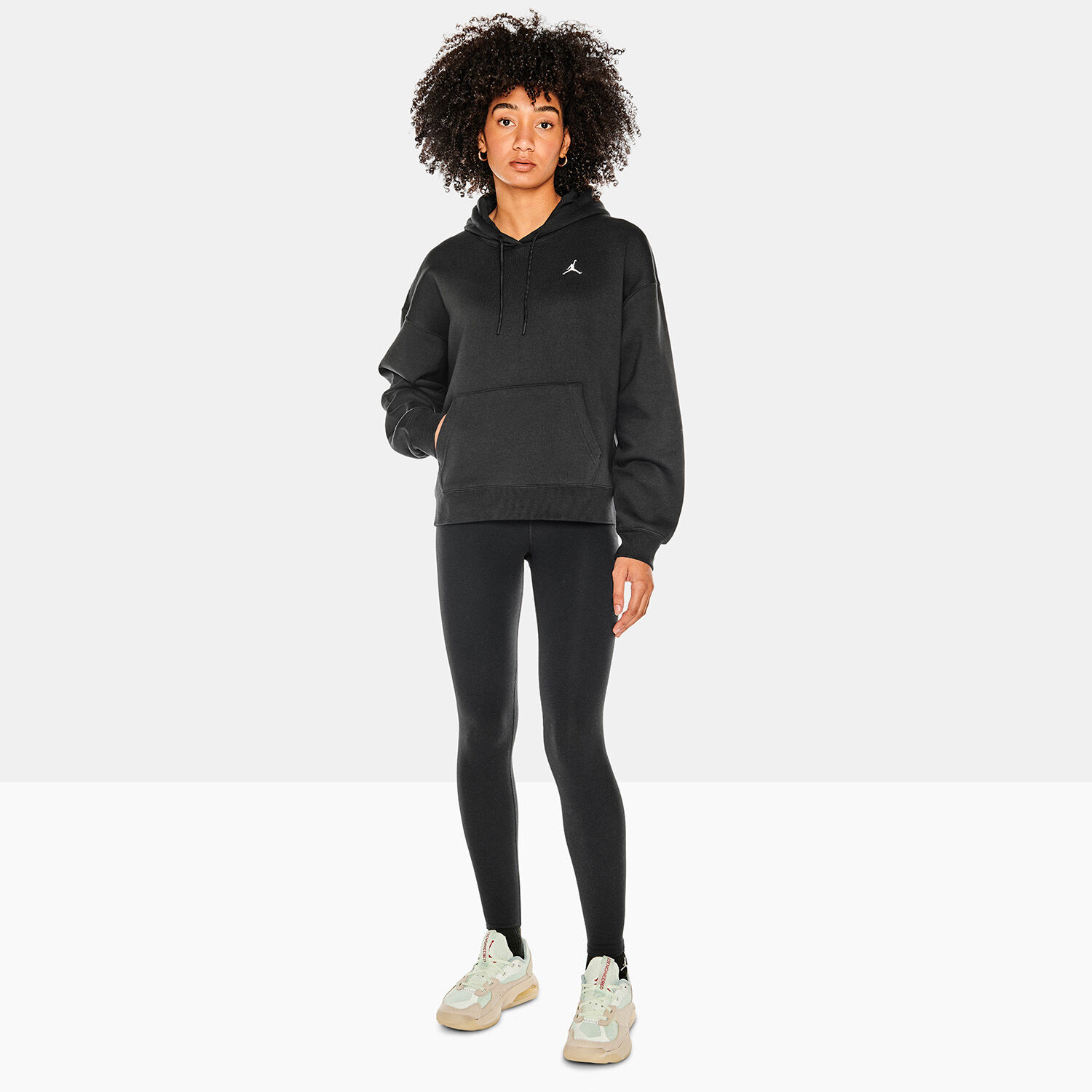Felpa Jordan Essentials nera AW LAB
