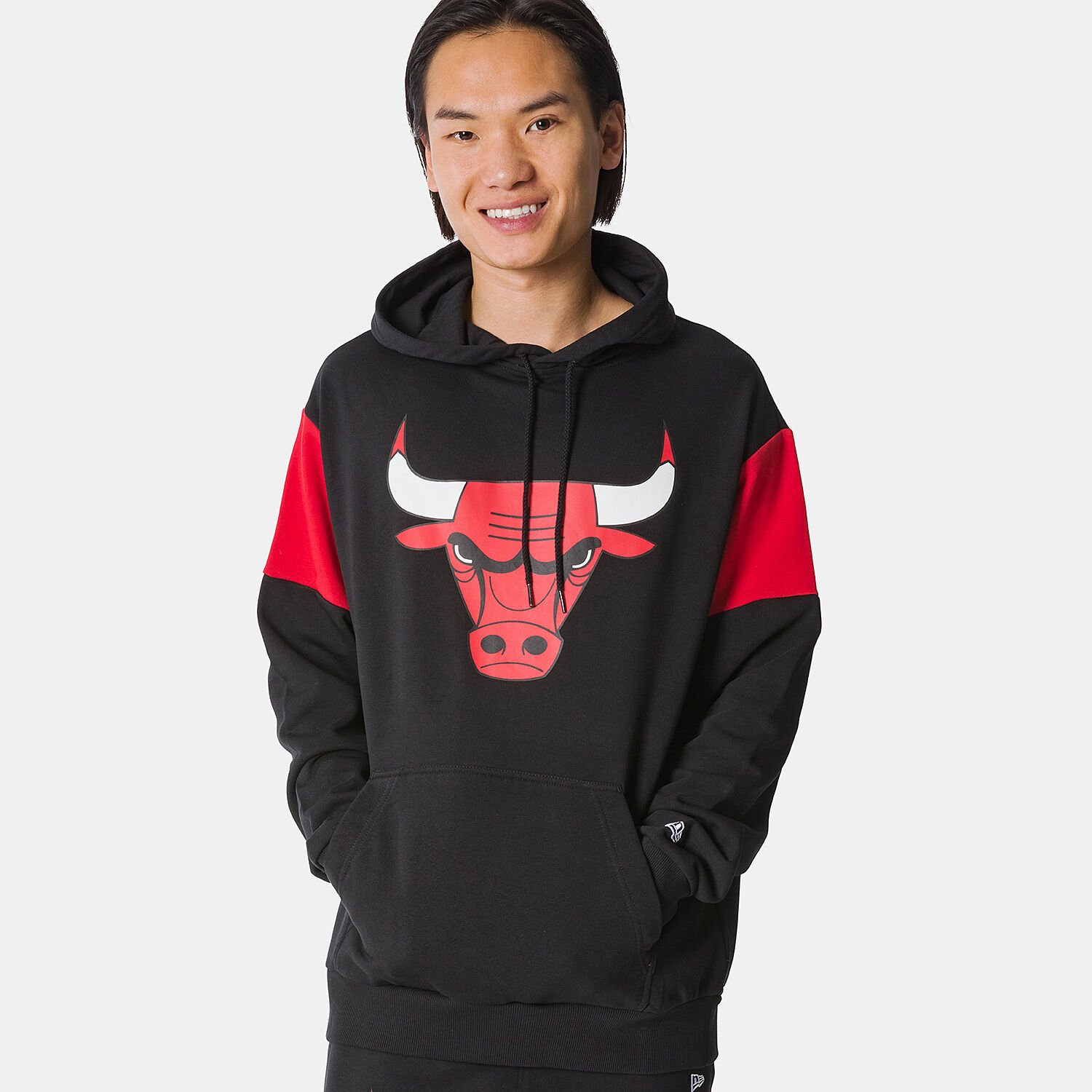 Felpa bulls clearance rossa