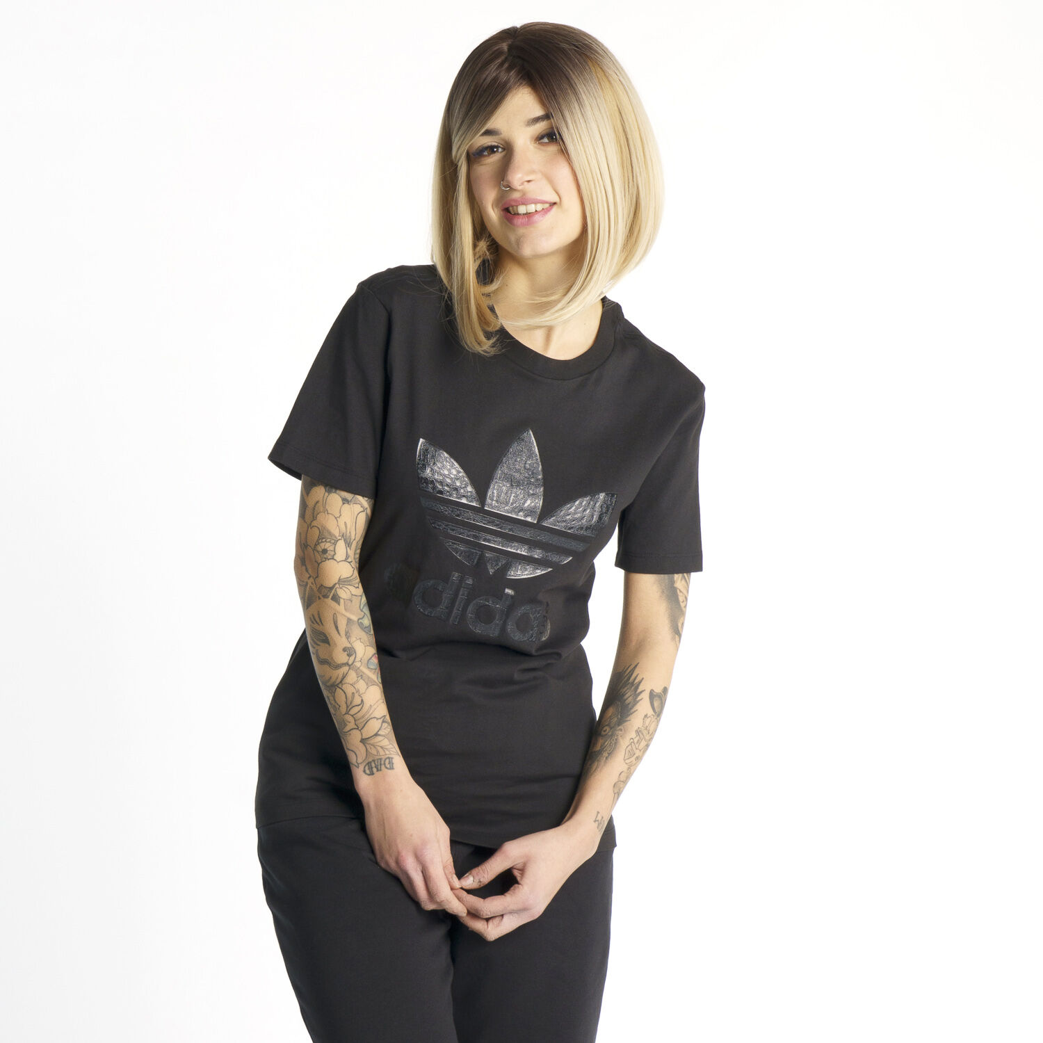 Maglia adidas deals nera donna