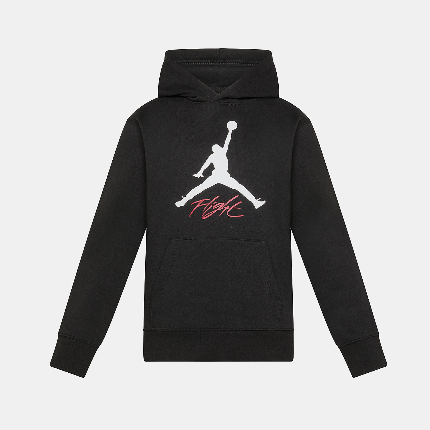 Felpa Jordan Essential Ragazzi nera bianca e rossa AW LAB