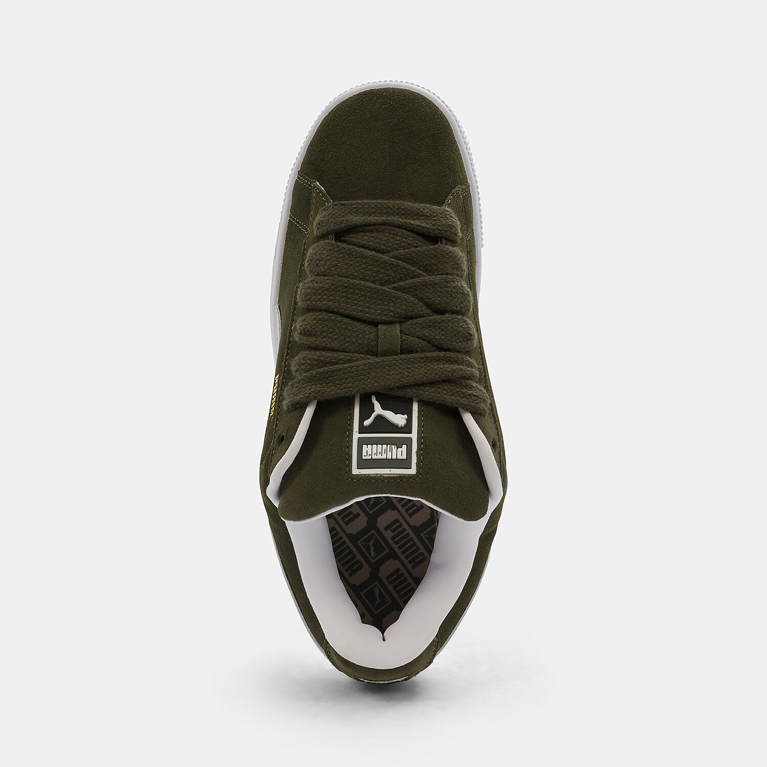Puma suede store uomo verde