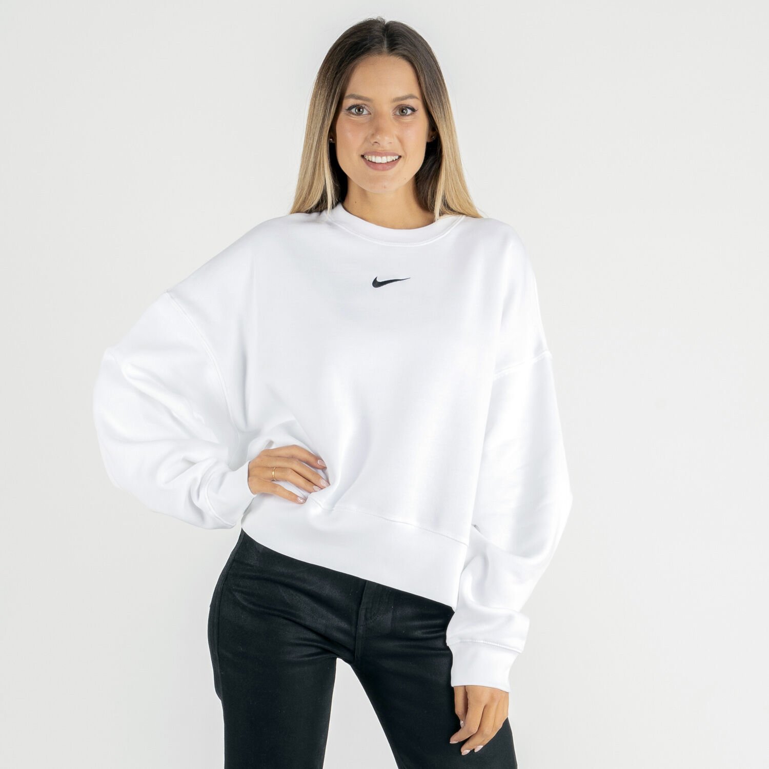 Felpa nike bianca donna 2025