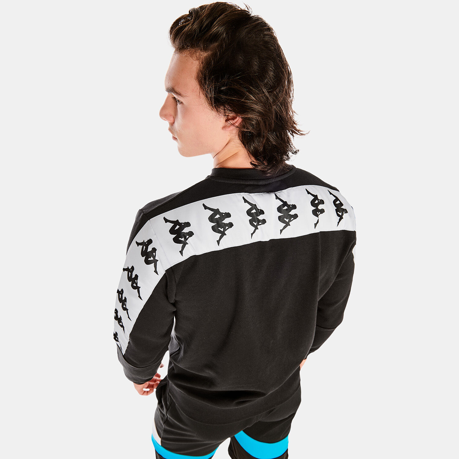 Felpa clearance kappa girocollo