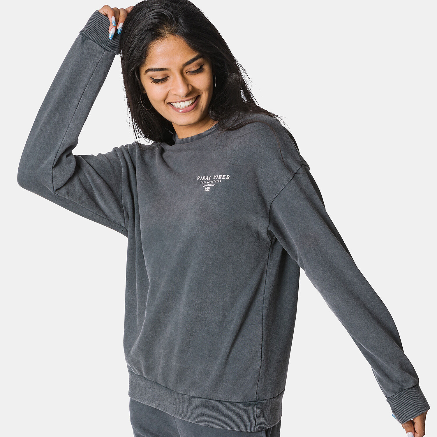 Felpa Vrl Basic Core Unisex Pack grigia AW LAB