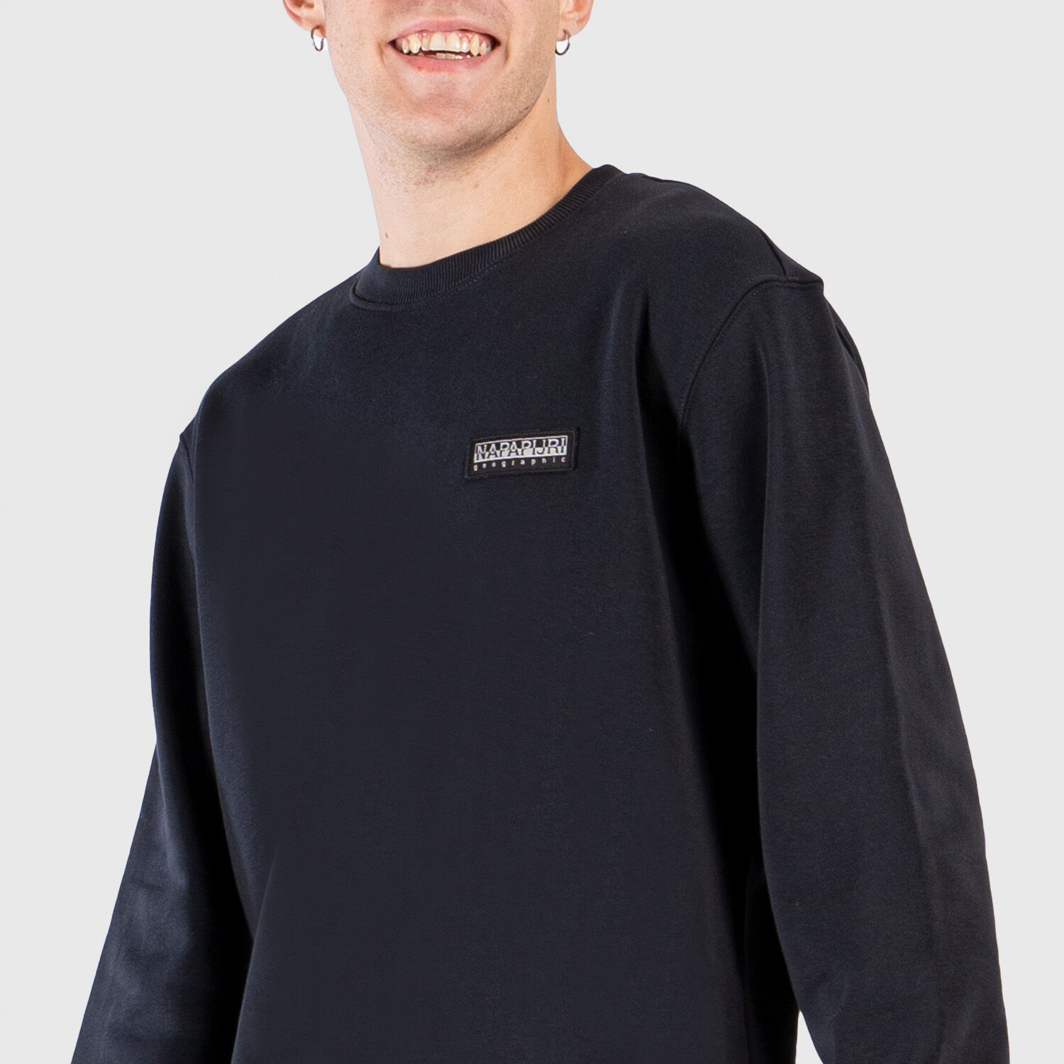 Felpa napapijri new arrivals uomo nera