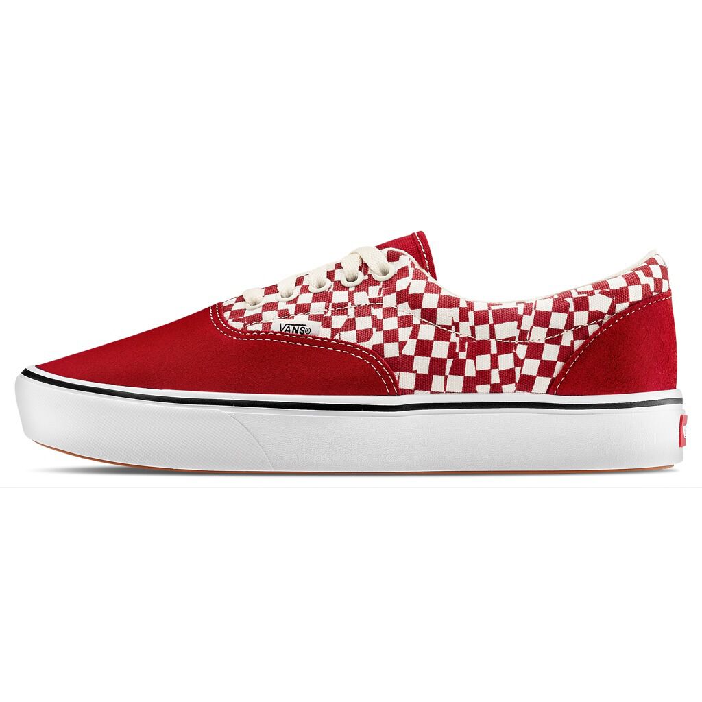 Vans rosse sales e bianche