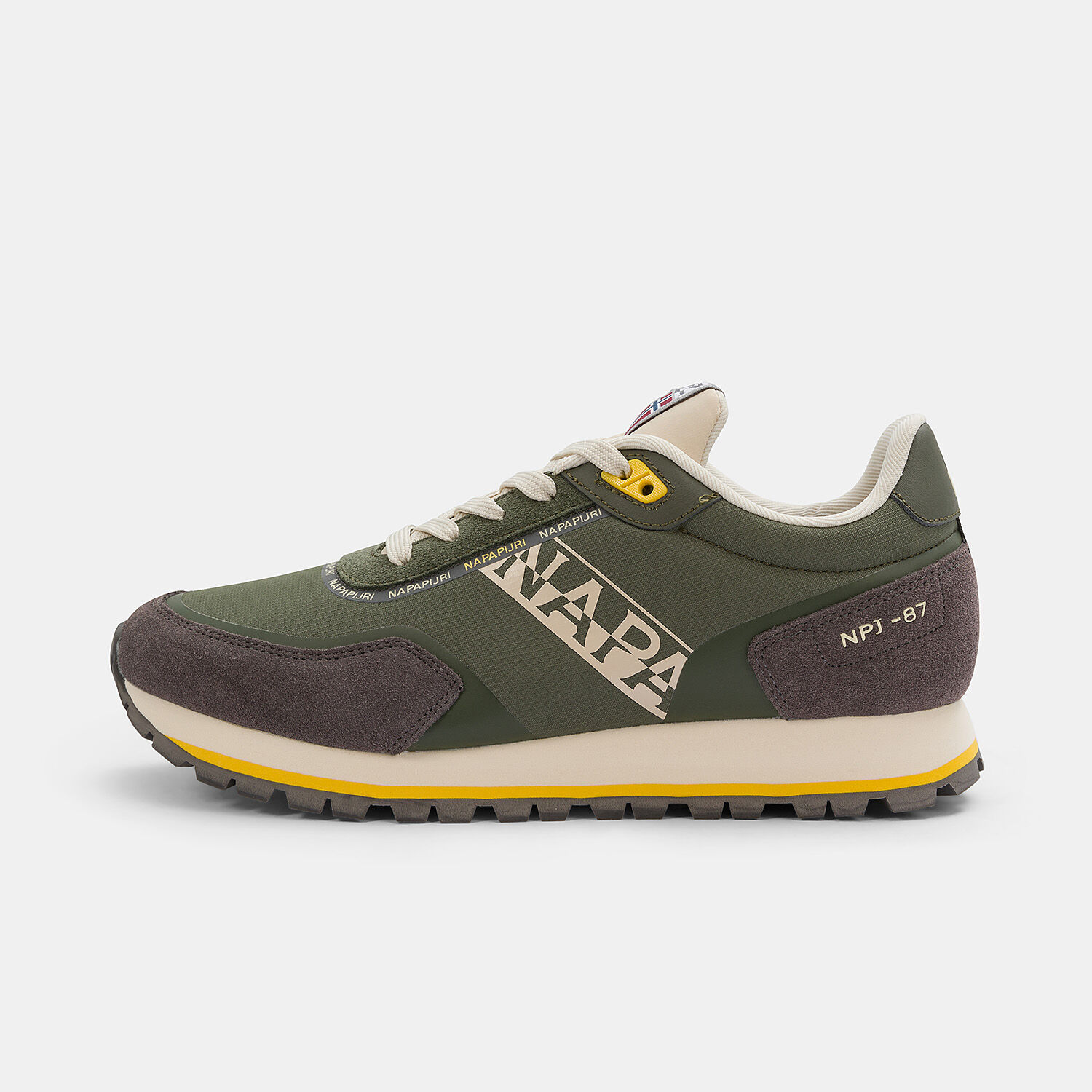 Napapijri Lotus verdi bianche e gialle AW LAB