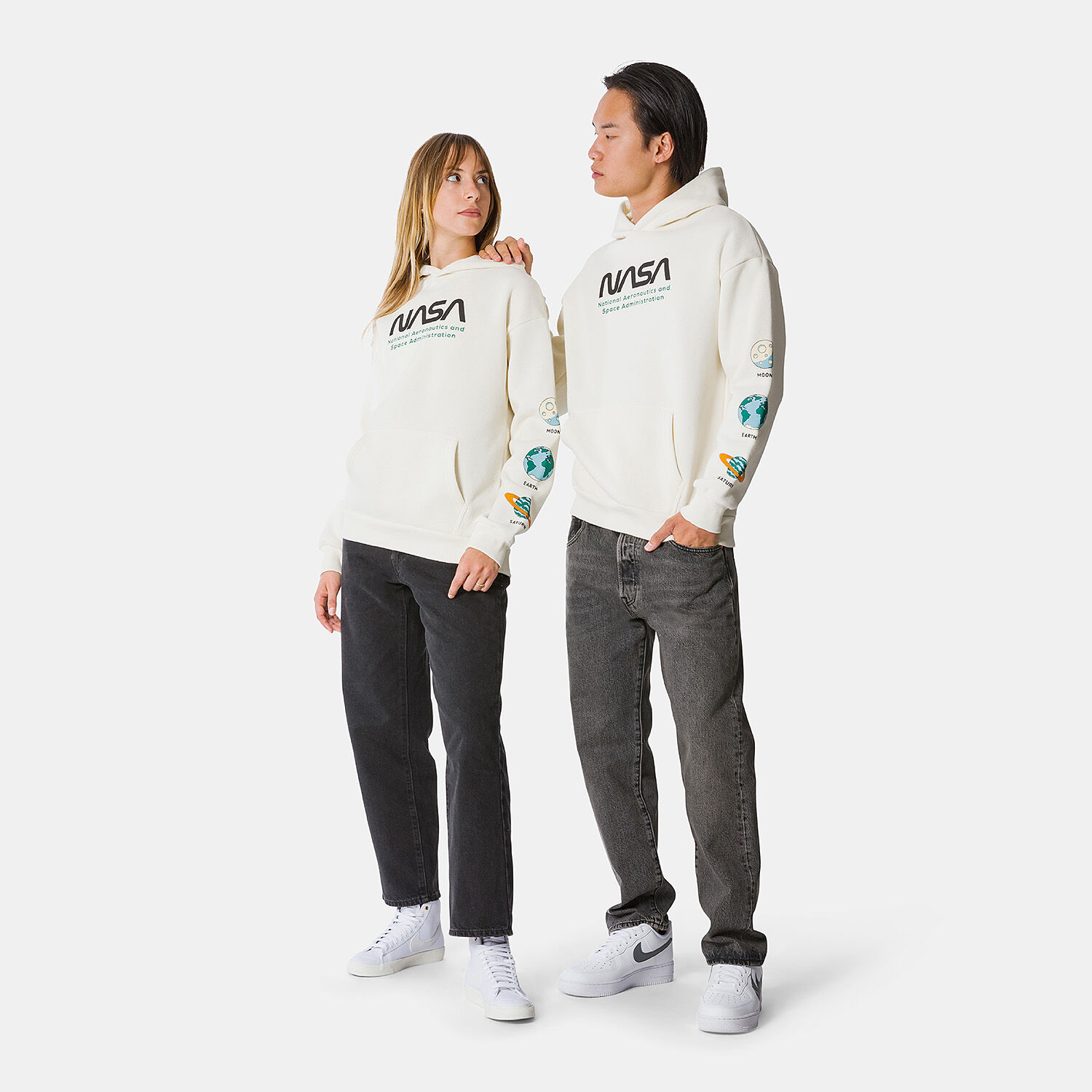 Felpa nasa femminile top