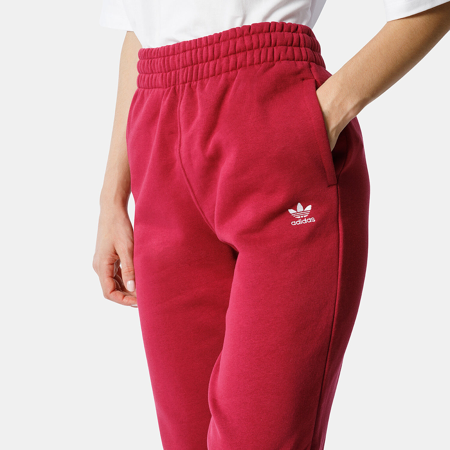 adidas pantaloni adicolor essential fleece bordeaux Acquista online HERE