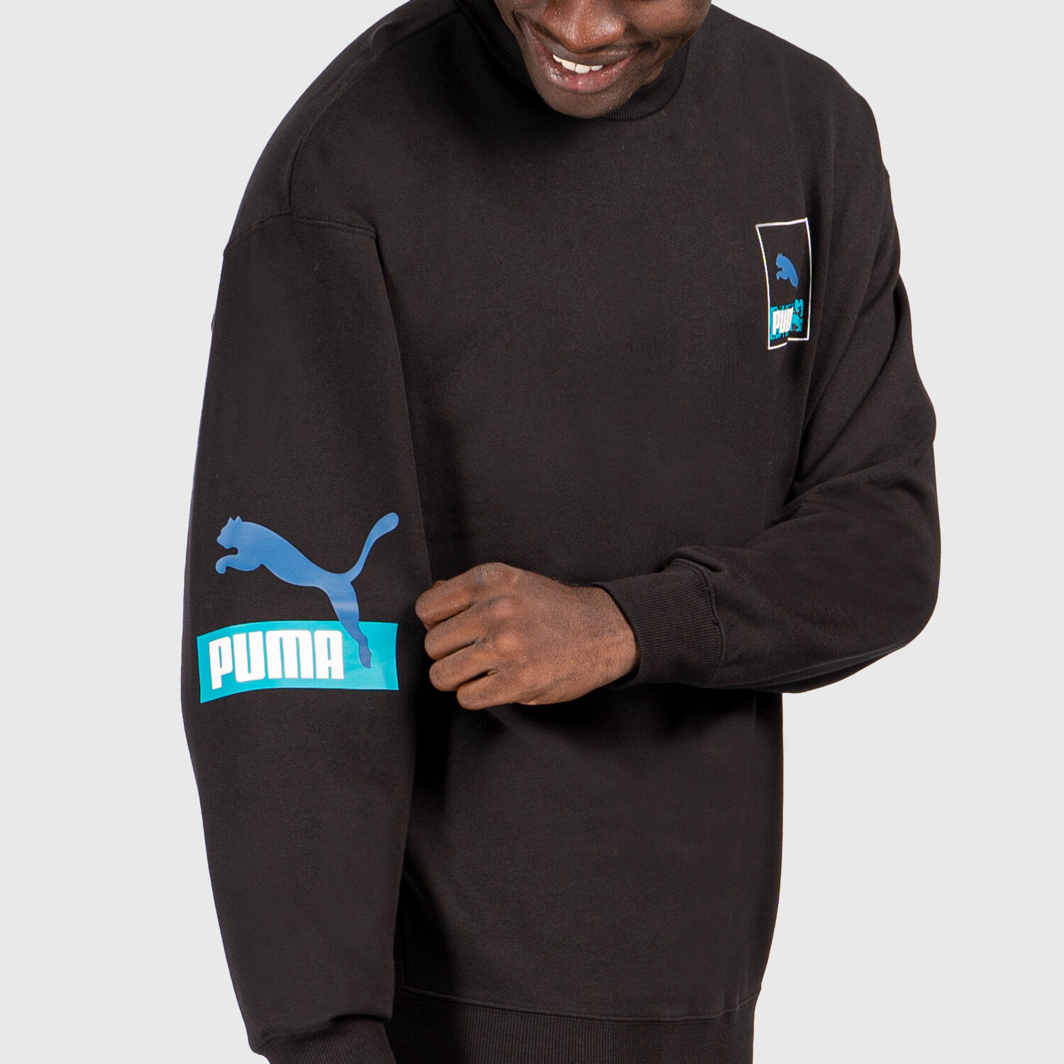 Felpa puma discount celeste
