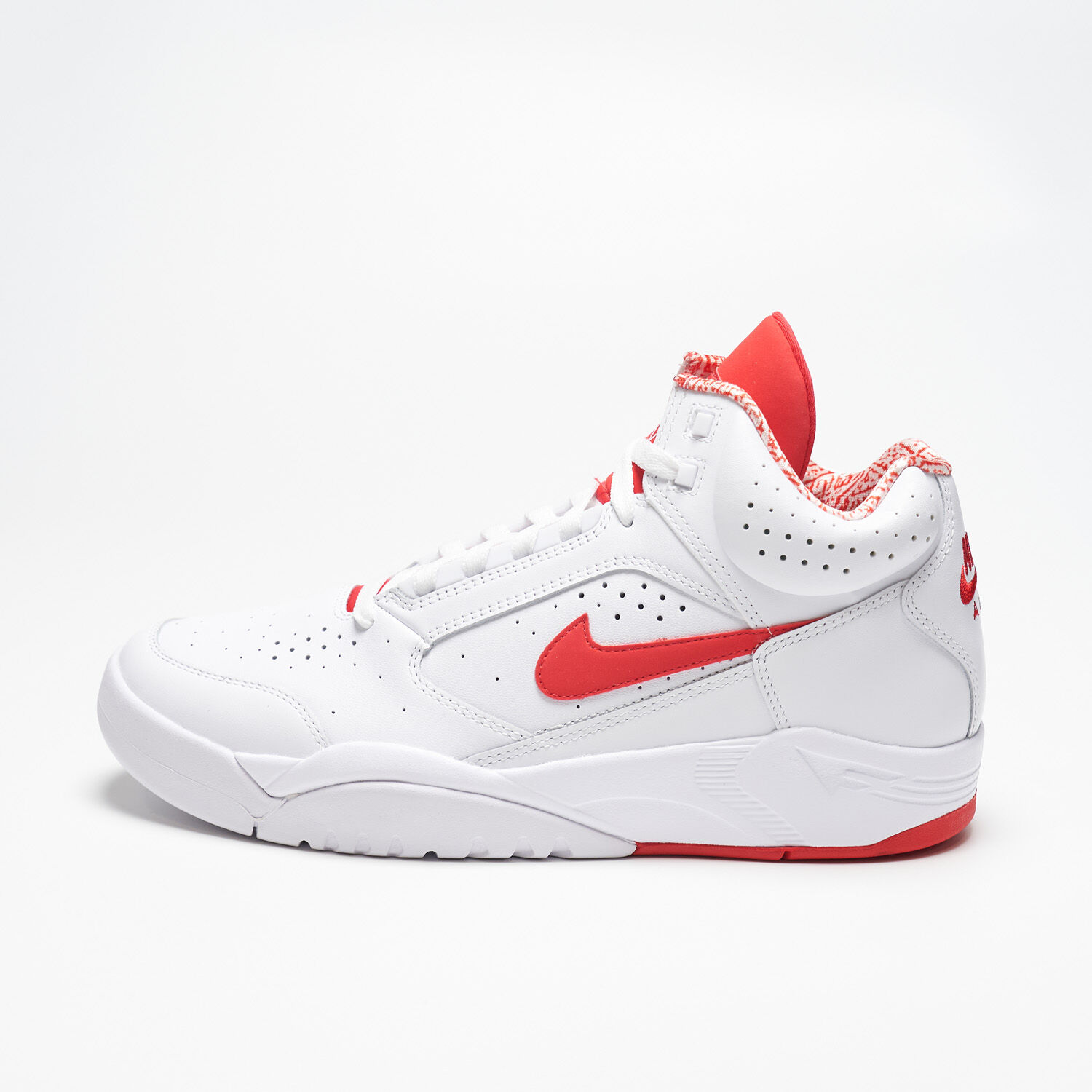 Nike Air Flight Lite Mid bianche e rosse AW LAB