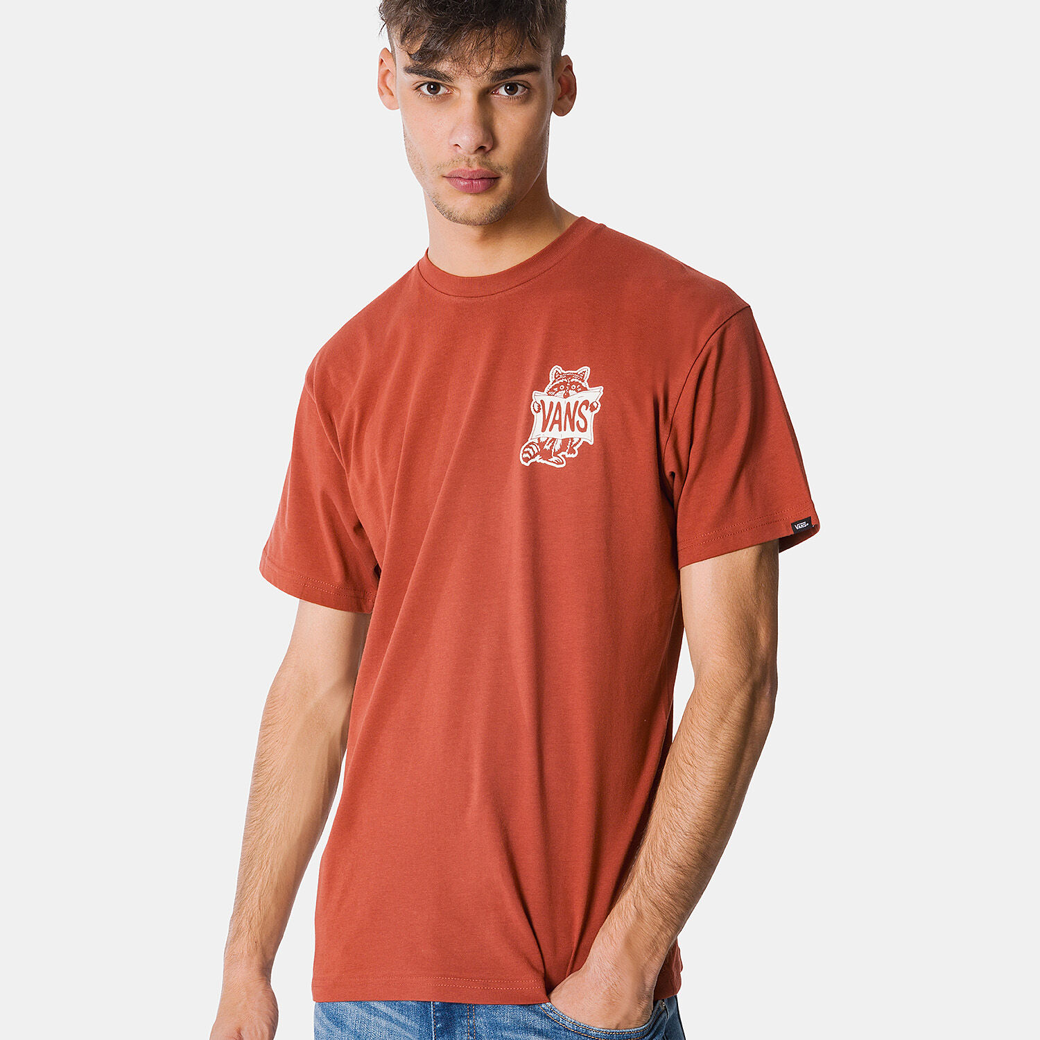 Magliette vans 2025 bambino rosso