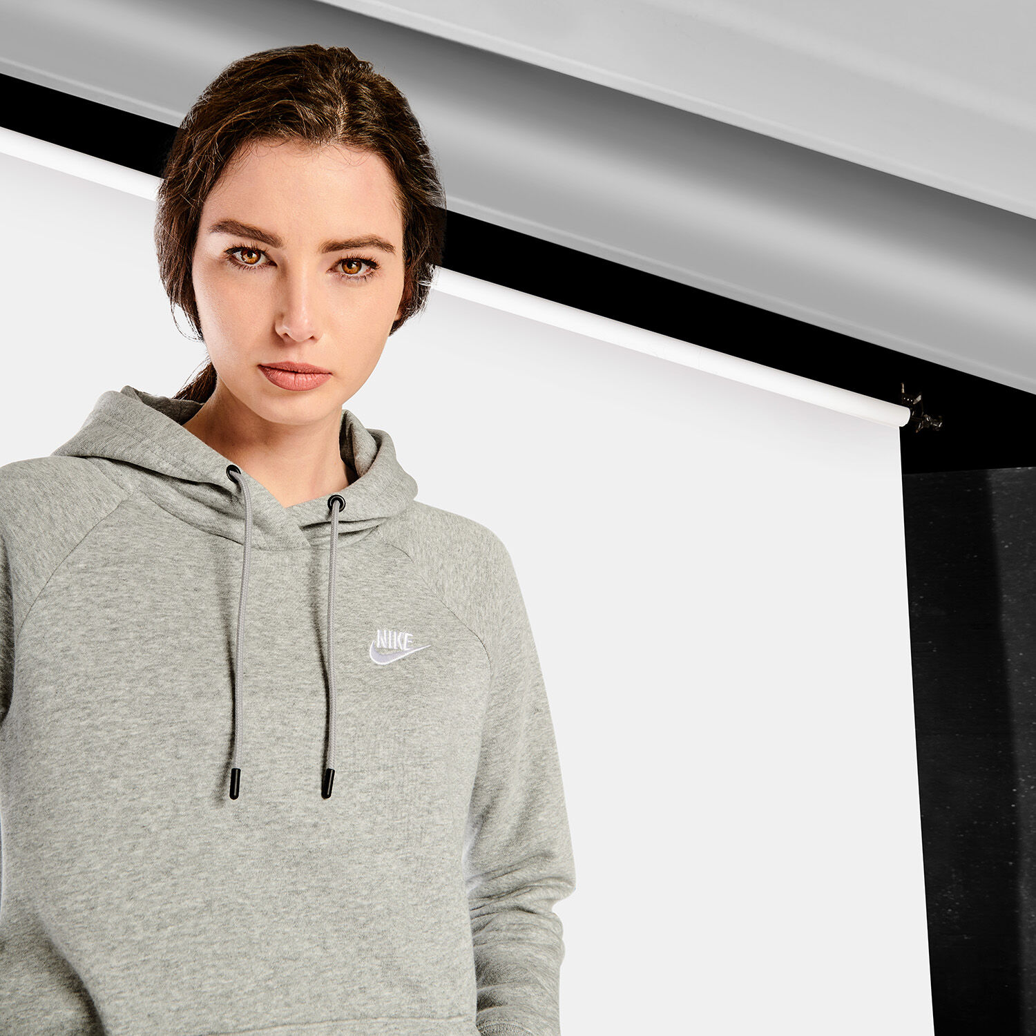 FELPA Nike Sportswear grigio aw lab
