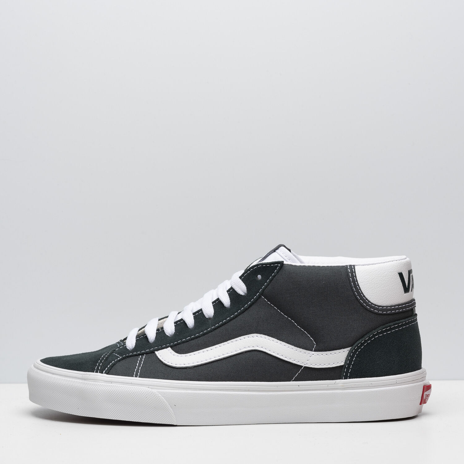Vans mid discount top verdes