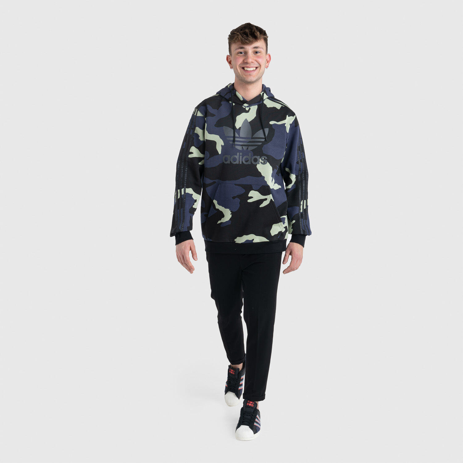 Felpa adidas Camo Hoodie Camouflage AW LAB