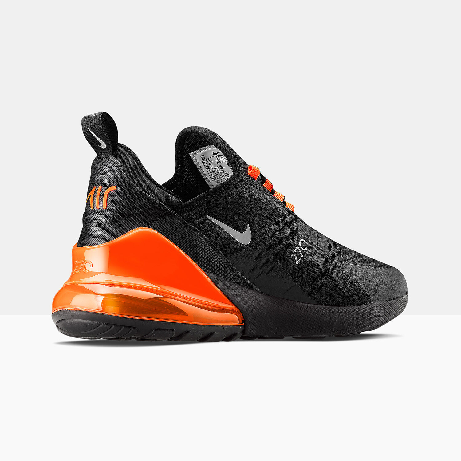 Nike arancioni online e nere