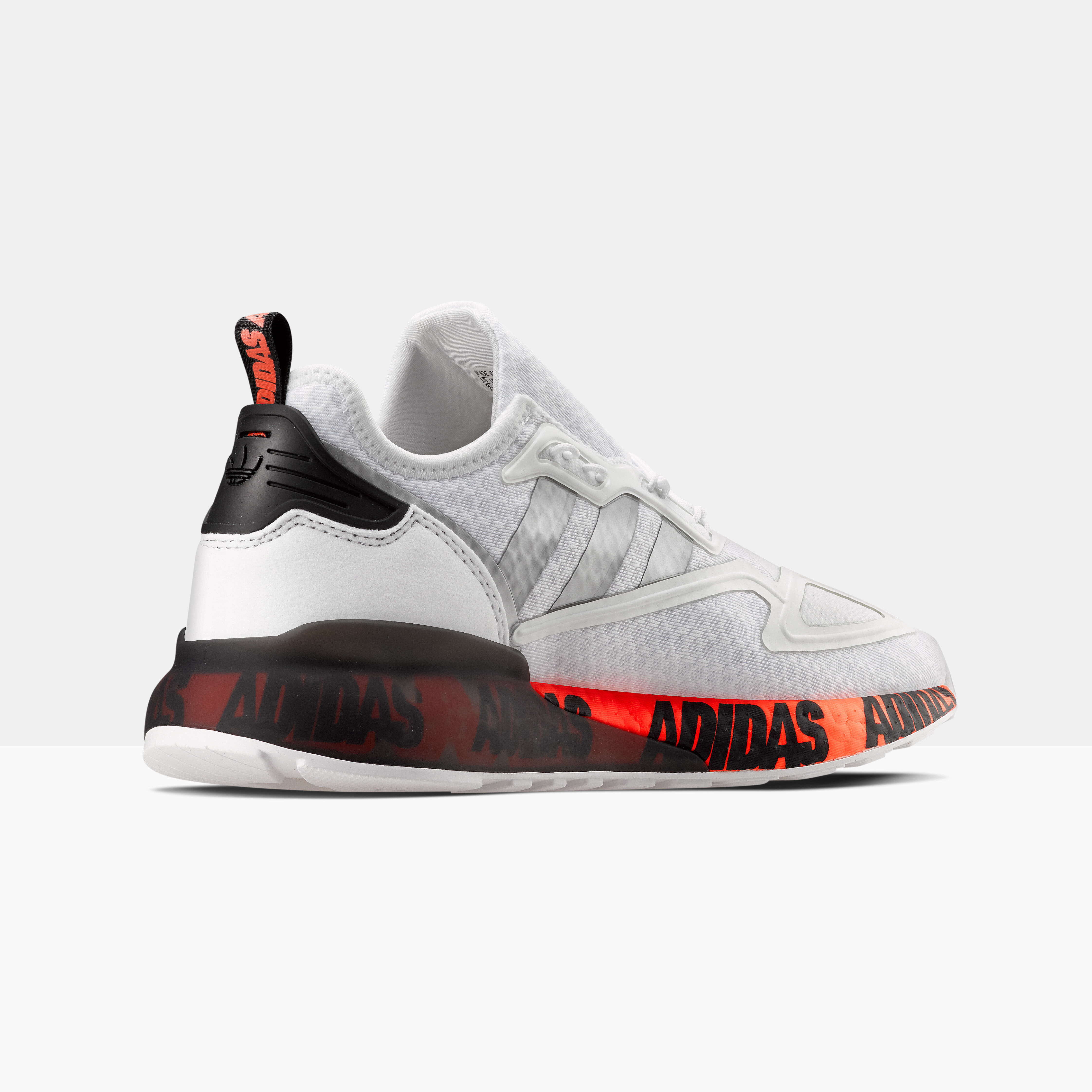 adidas ZX 2K Boost bianche arancioni e nere AW LAB