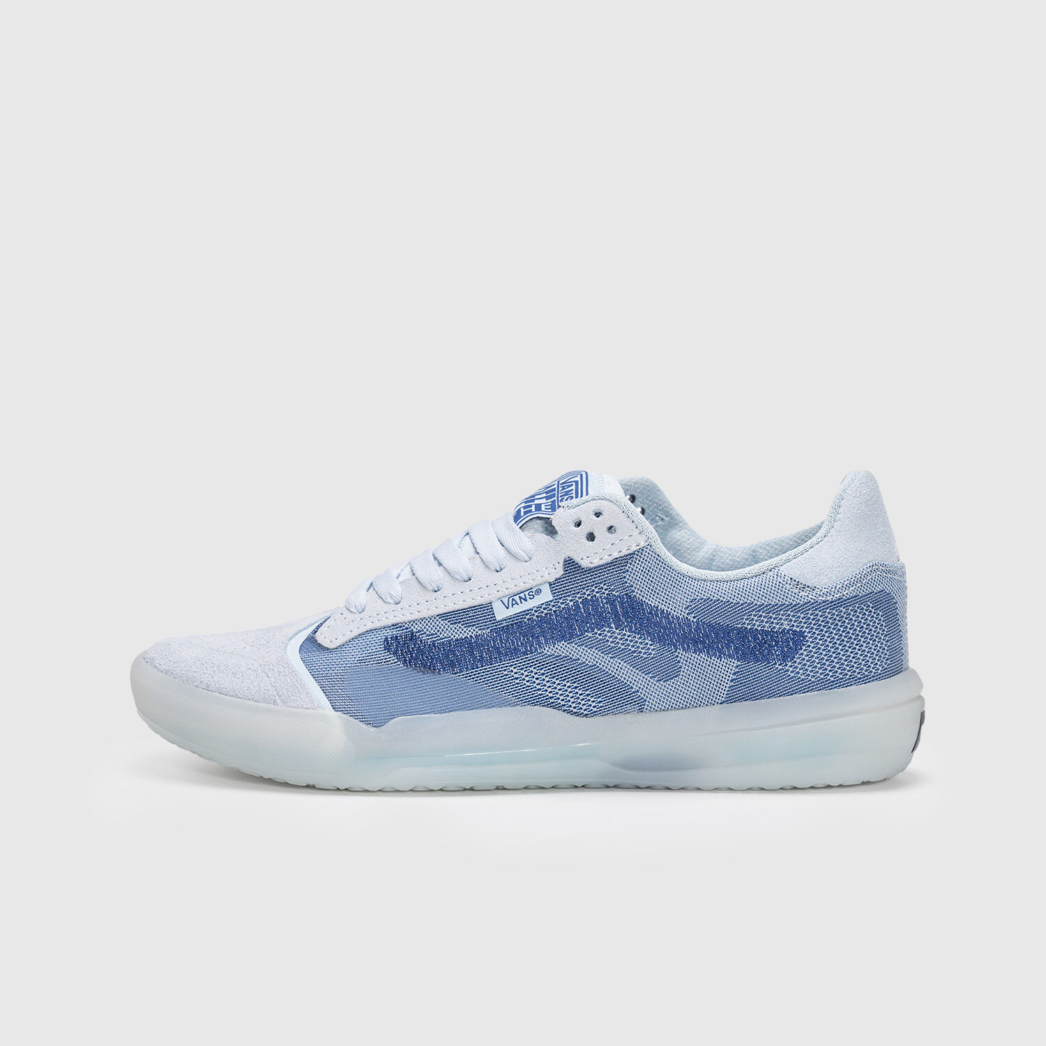 Vans Translucent Evdnt Ultimatewaffle bianche celesti e nere AW LAB