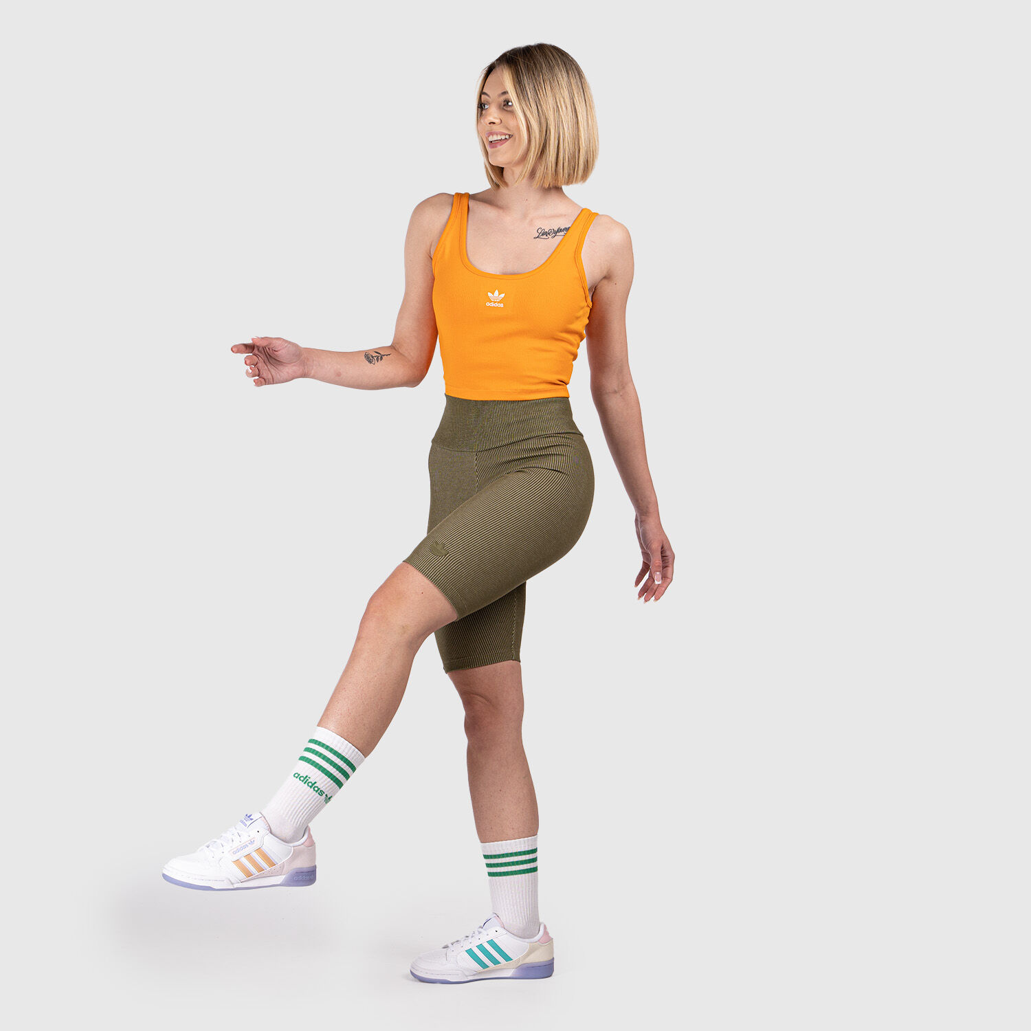 Leggings on sale corti adidas