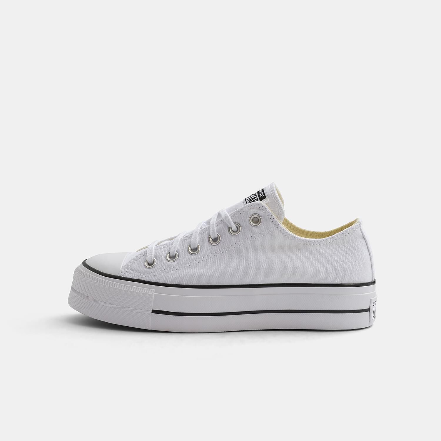 Converse Chuck Taylor All Star Platform bianche e nere AW LAB