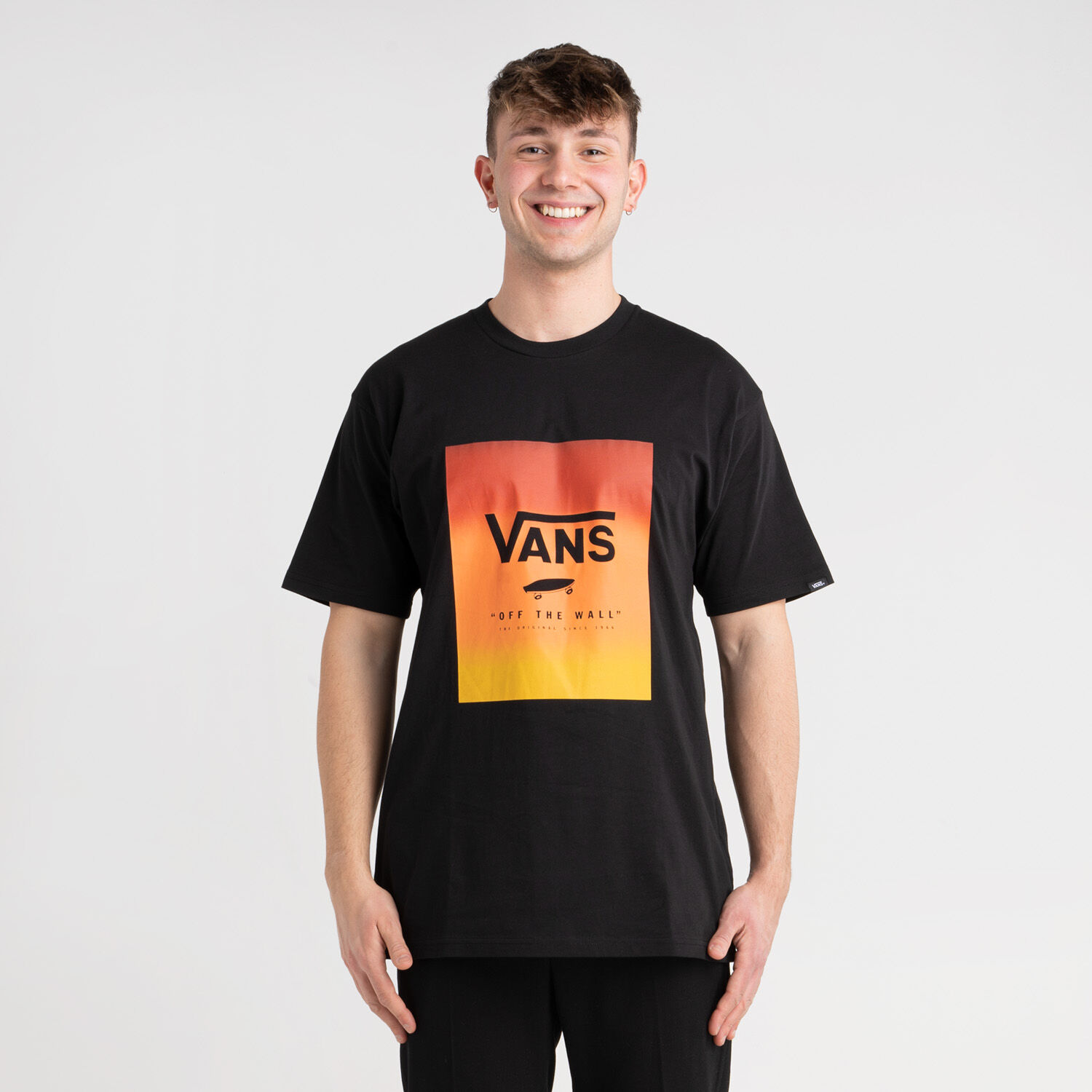 Magliette vans 2025 uomo arancione