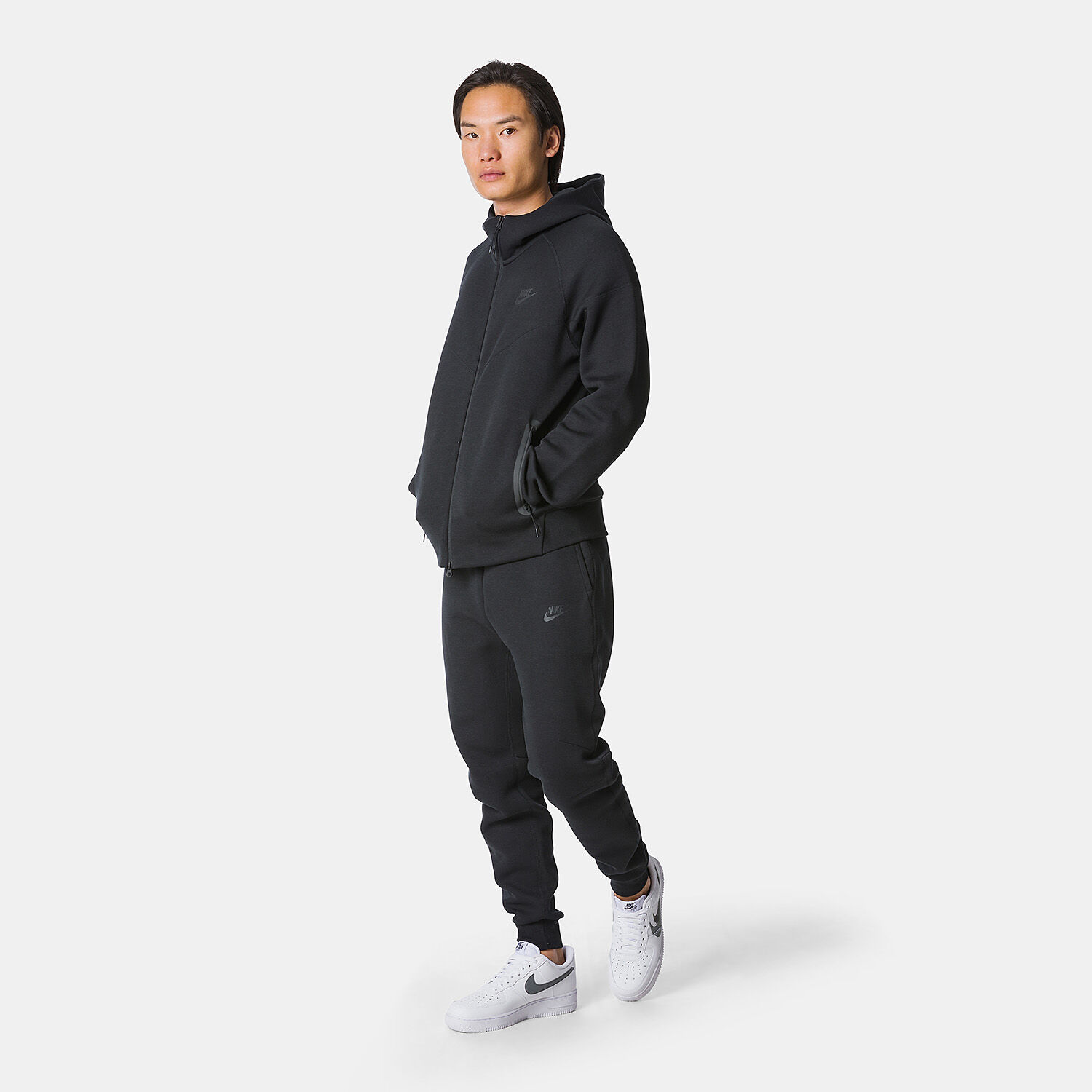 Pantaloni discount neri nike
