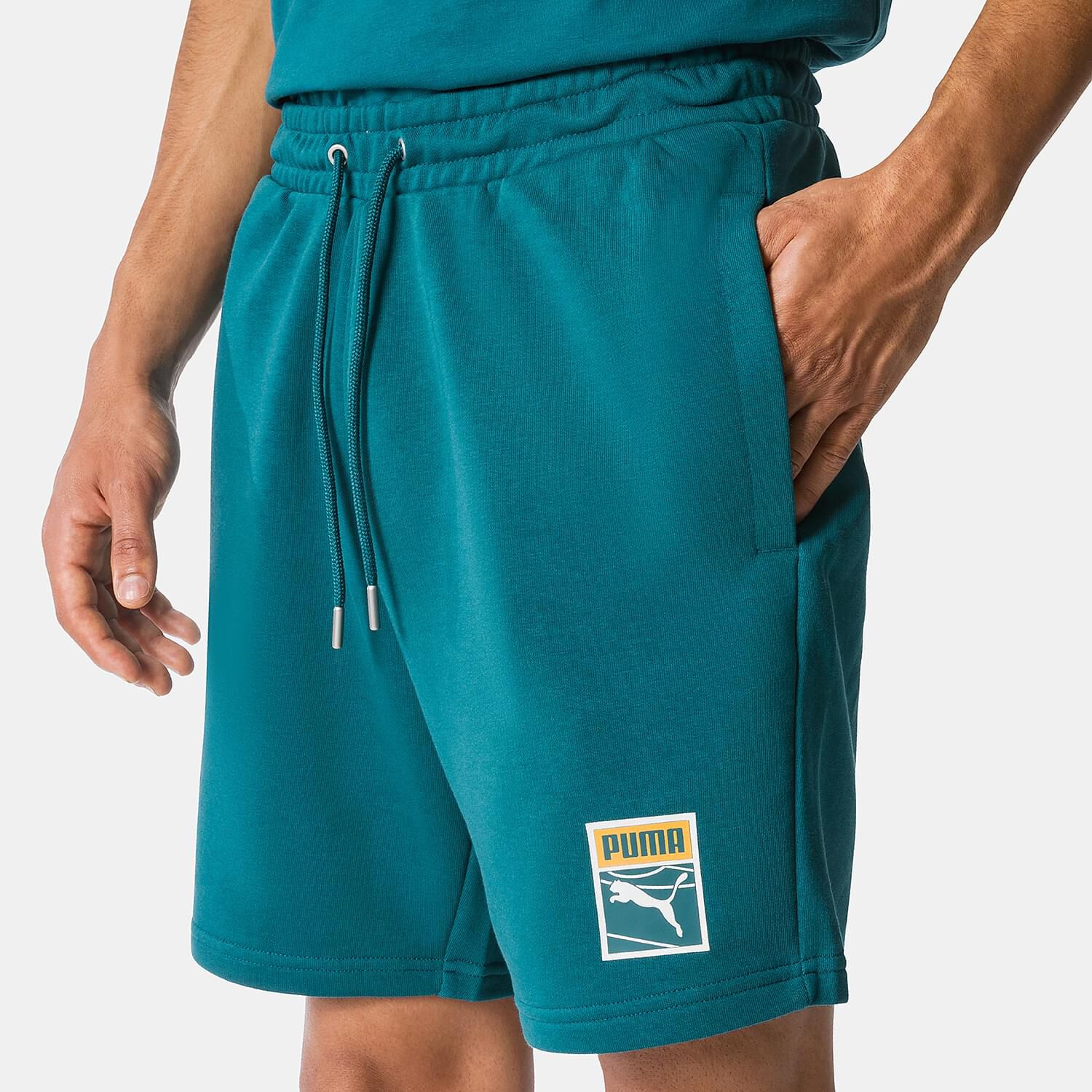 Pantaloncini puma verdi deals