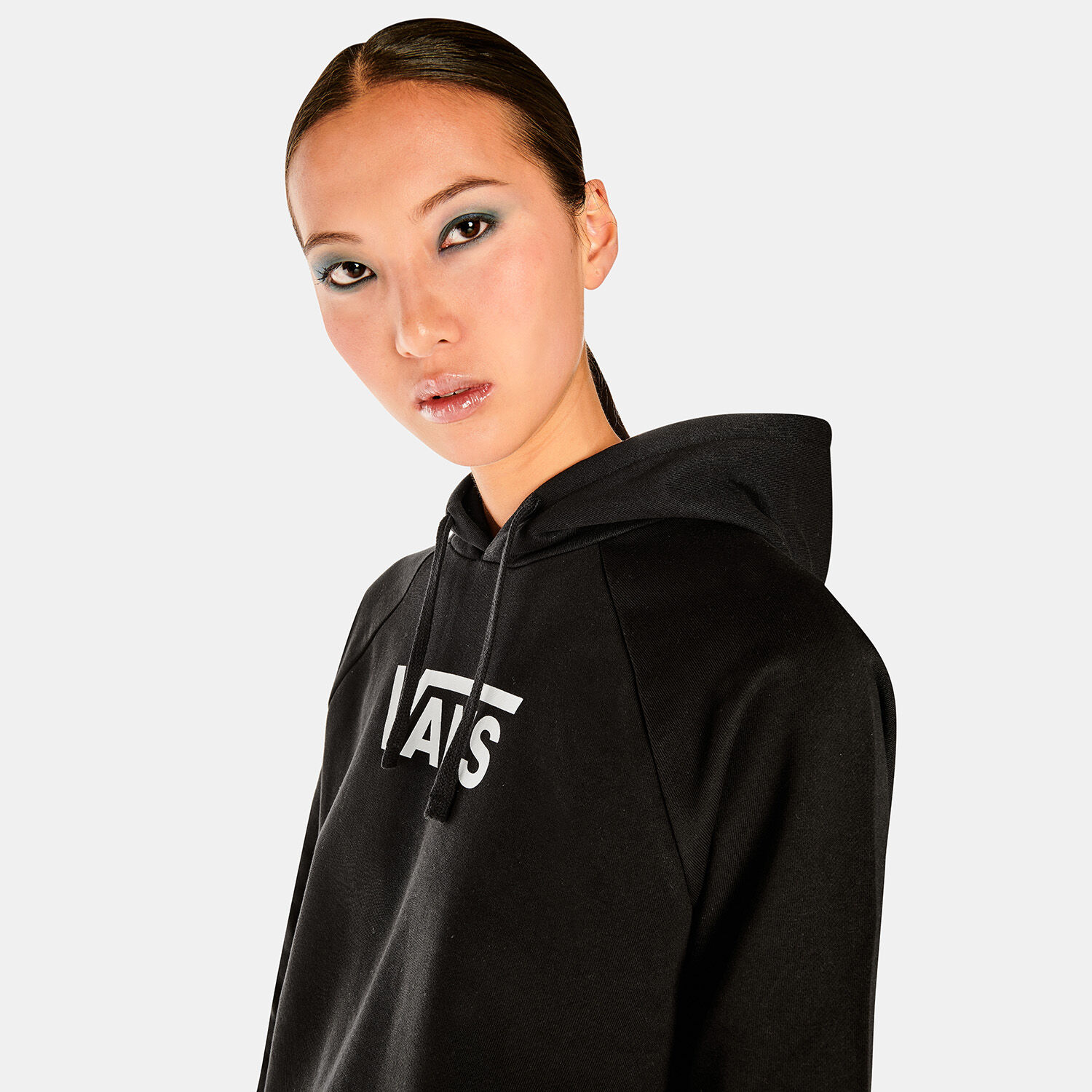 Felpa vans nera clearance e bianca donna