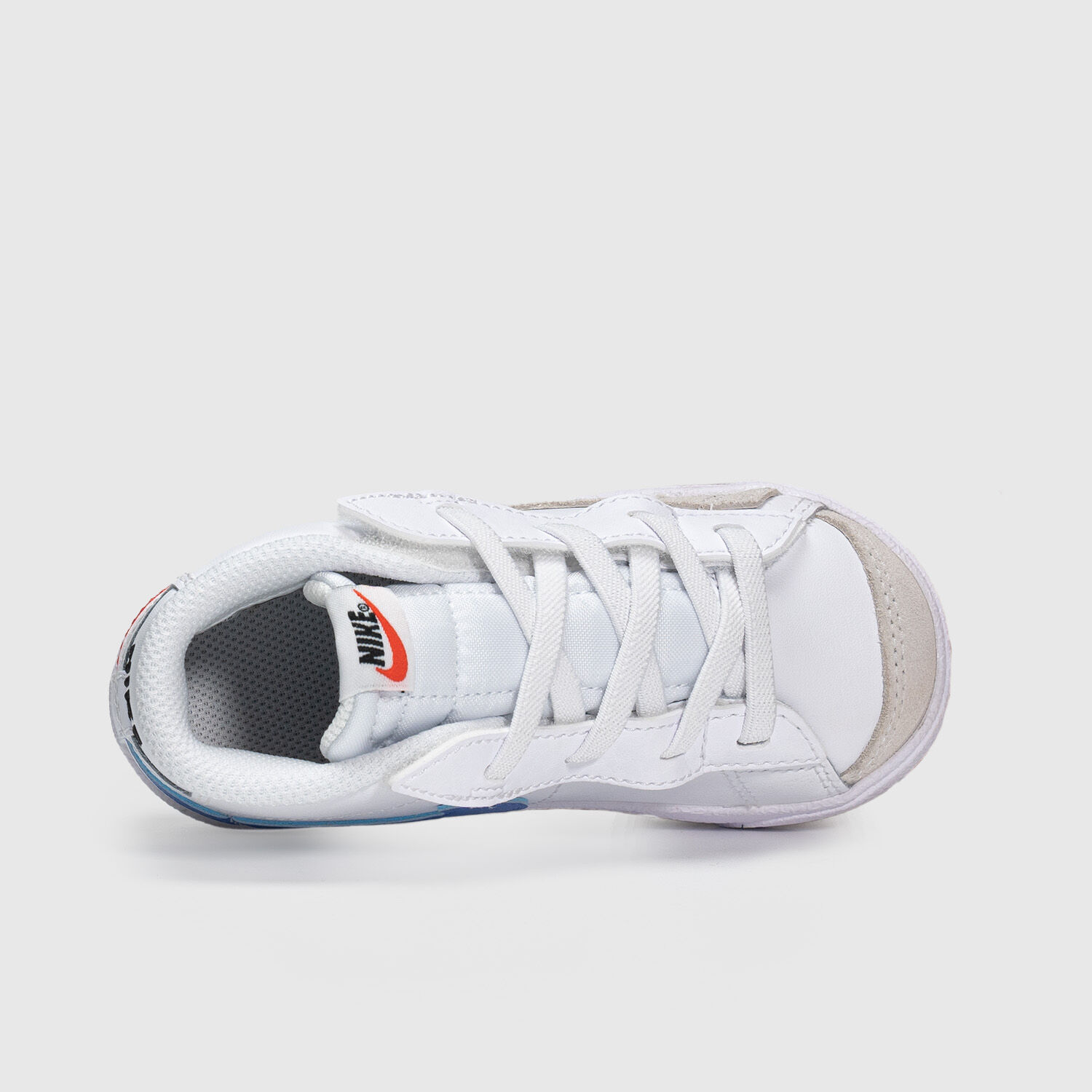 Nike Blazer Mid bianche rosse e blu da neonato AW LAB