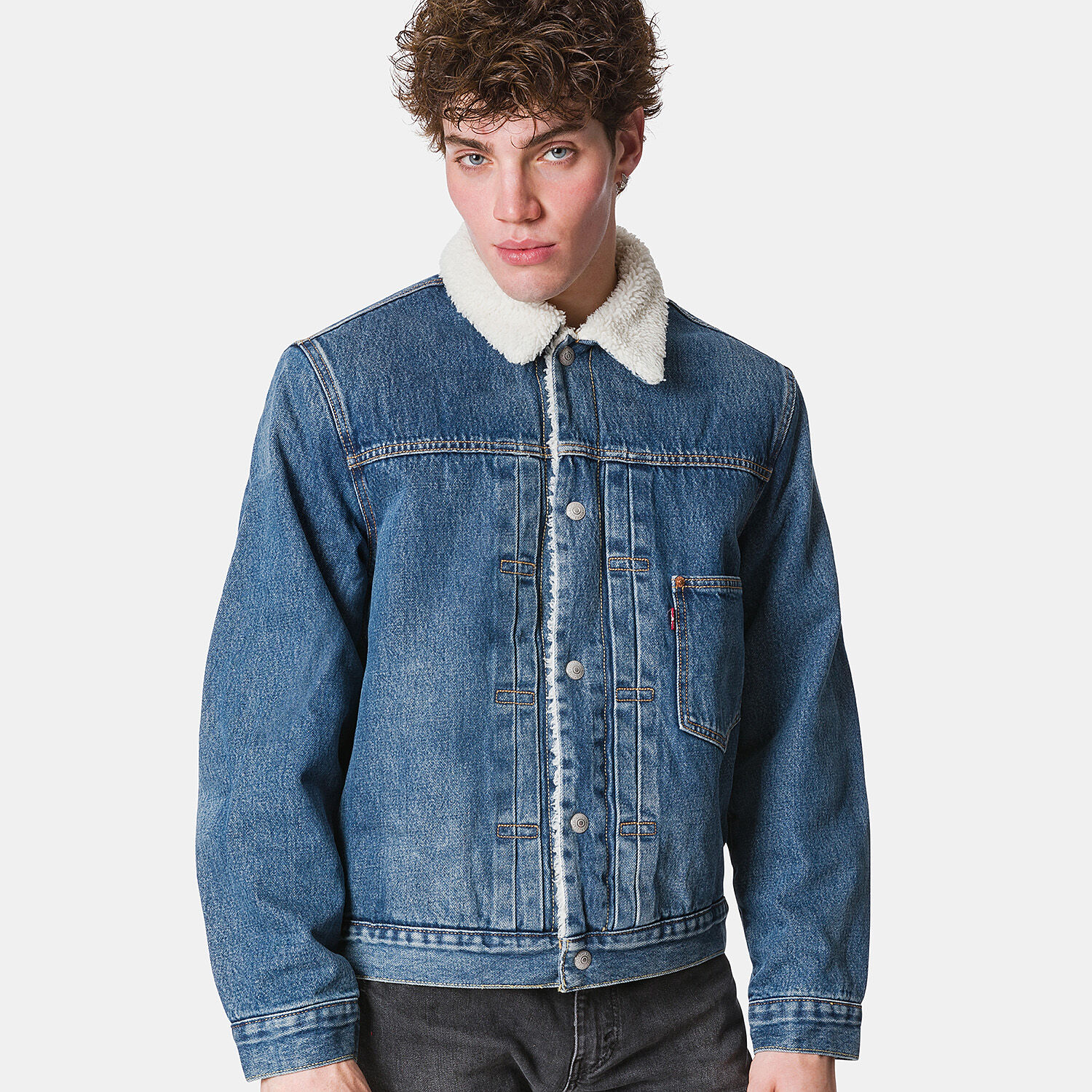 Giacca levis sherpa online