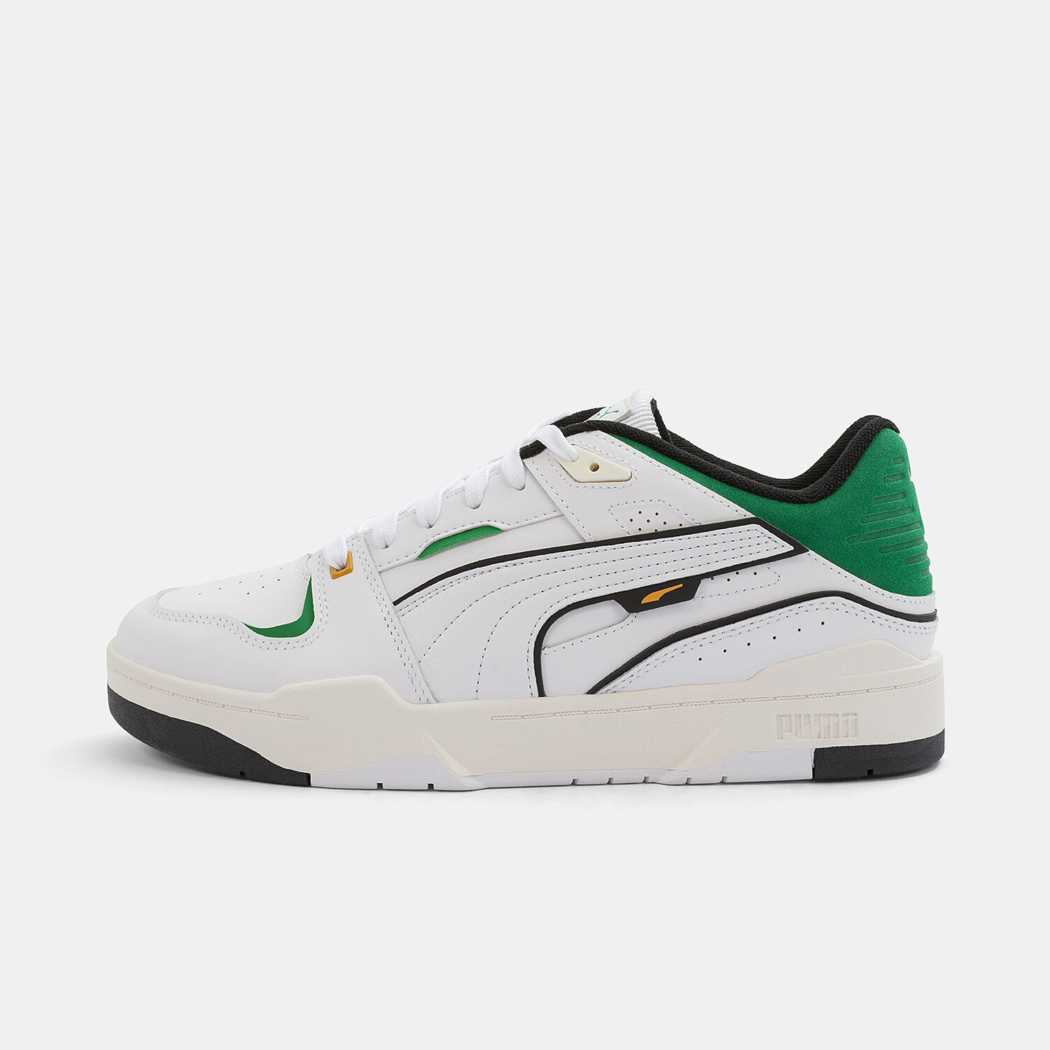 puma bianche e verdi