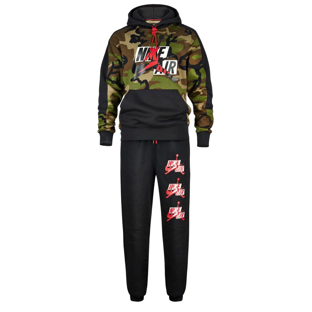 FELPA JORDAN JUMPMAN CLASSICS CAMOUFLAGE AW LAB