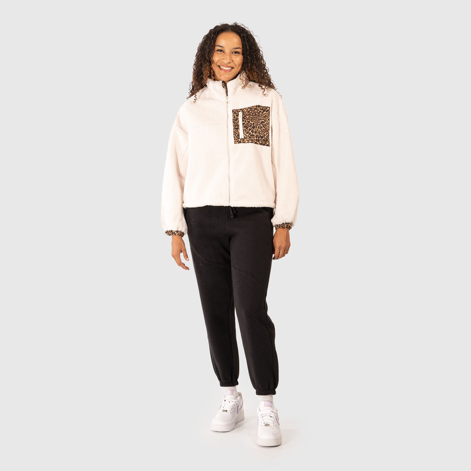 Tuta fila femminile leopardata new arrivals
