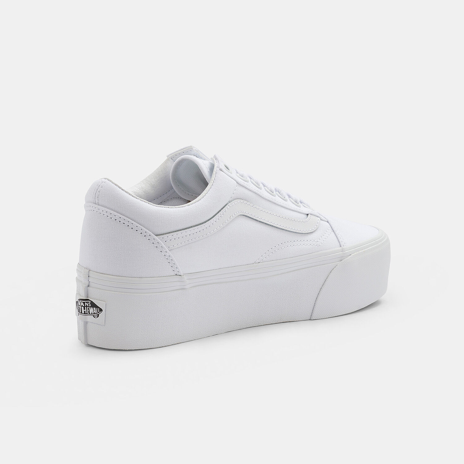 Vans old online skool platform bianche