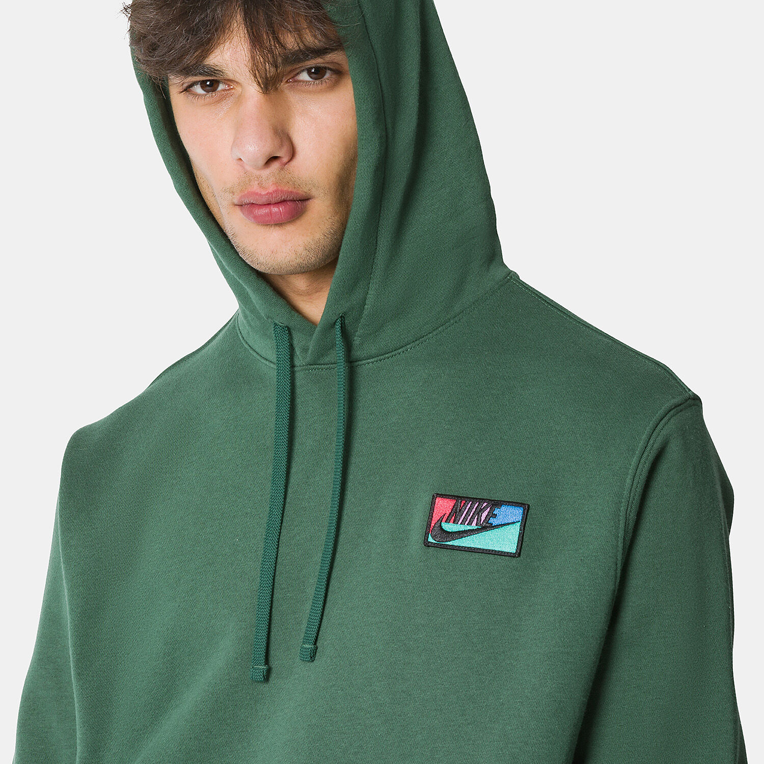 Felpa Nike Sportswear Club verde AW LAB