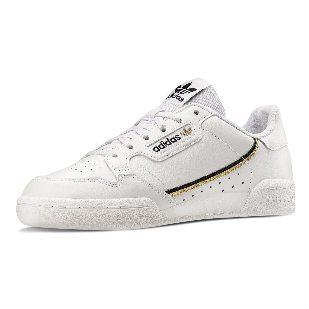 adidas Continental 80 bianche nere e oro AW LAB