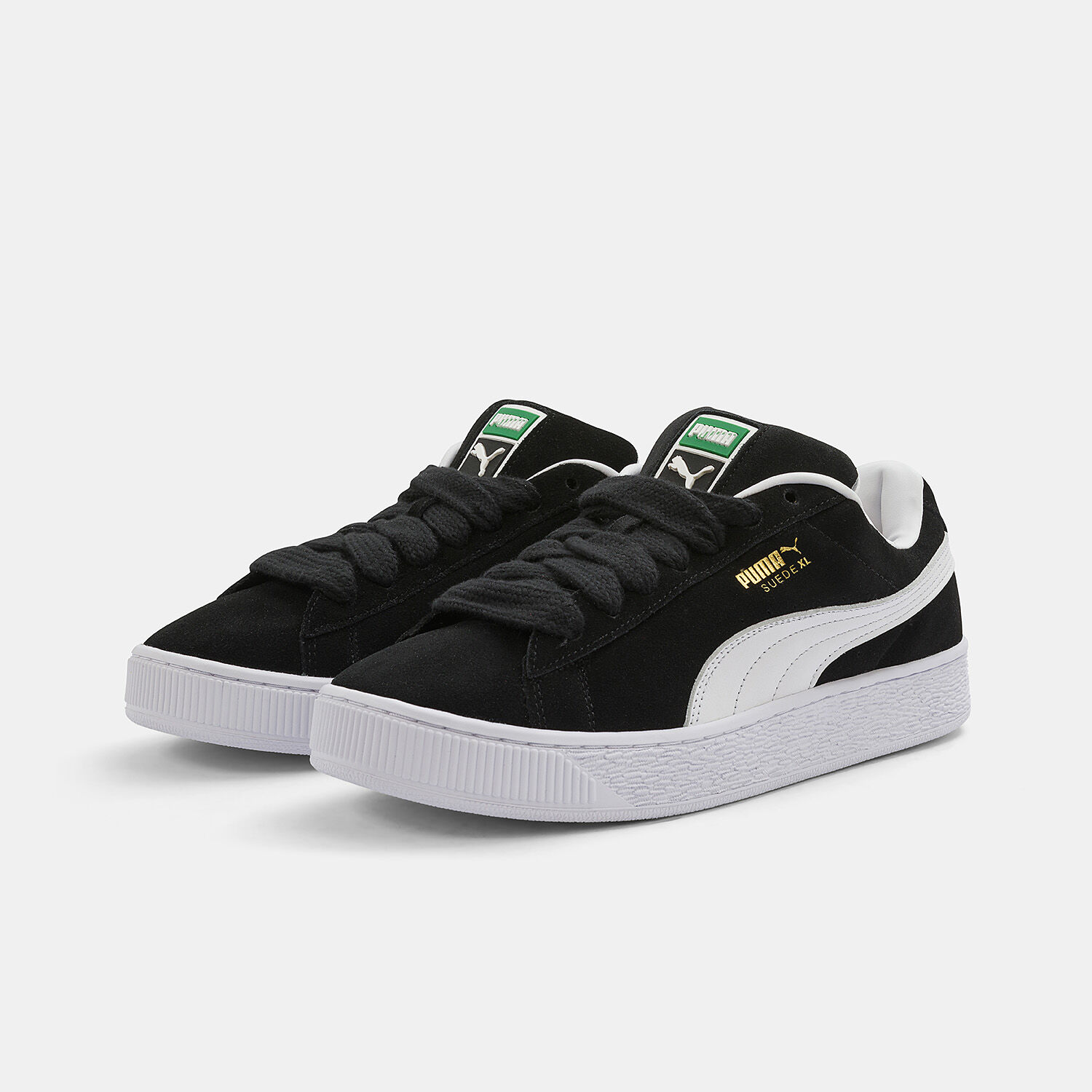 Puma nere suola marrone top