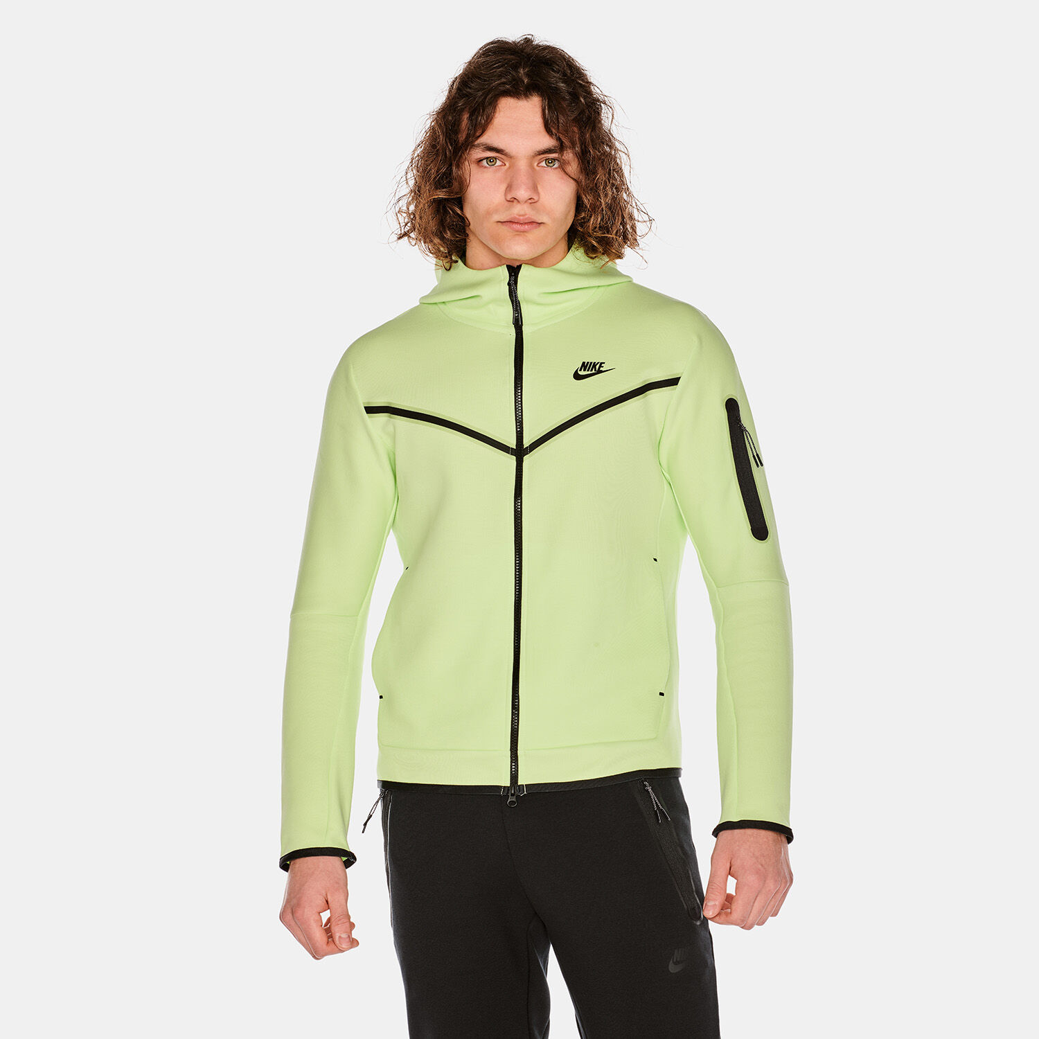 Felpa nike verde fluo outlet