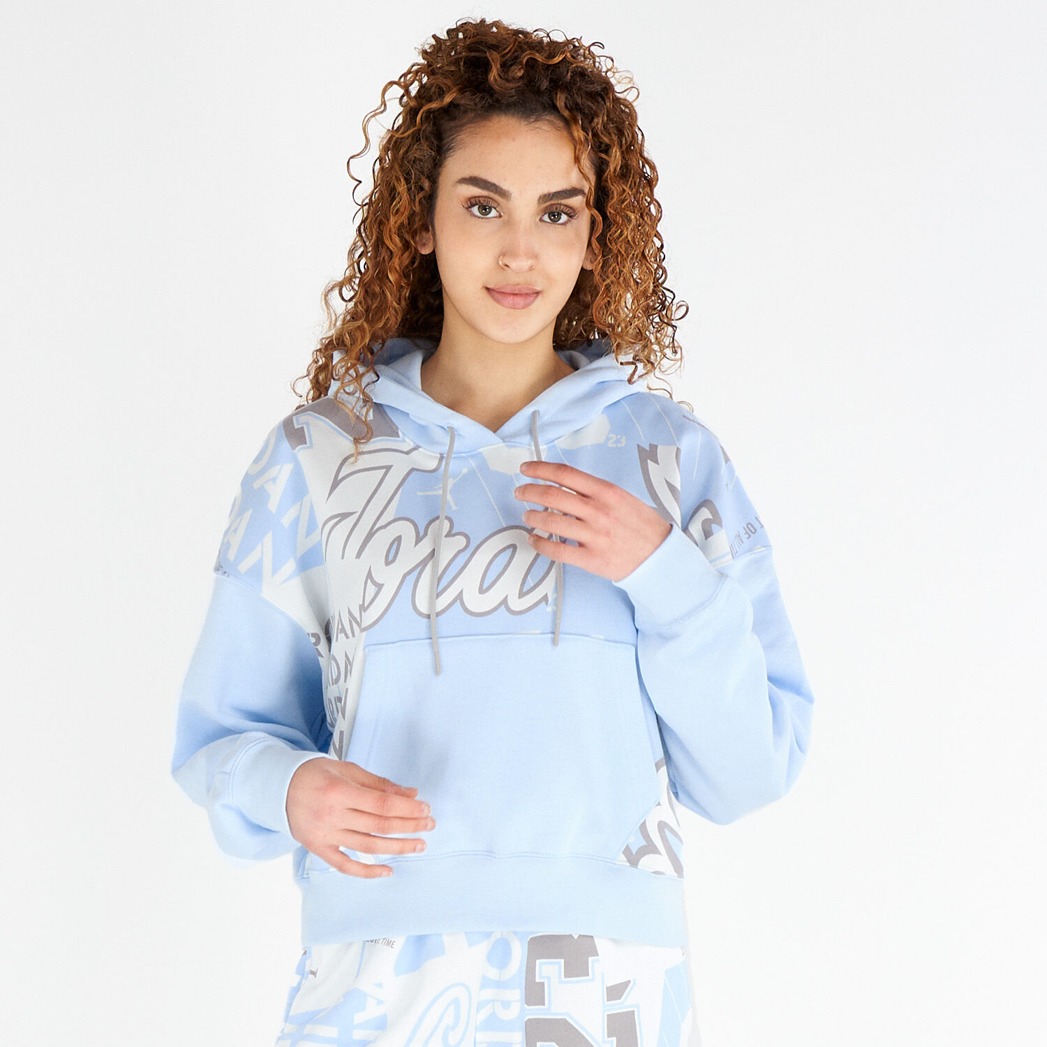 Felpa new arrivals jordan azzurra