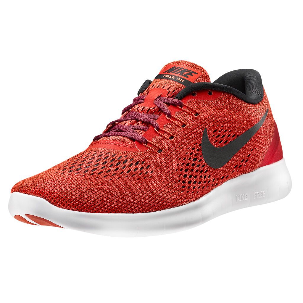 Nike free rn flyknit sales rosso